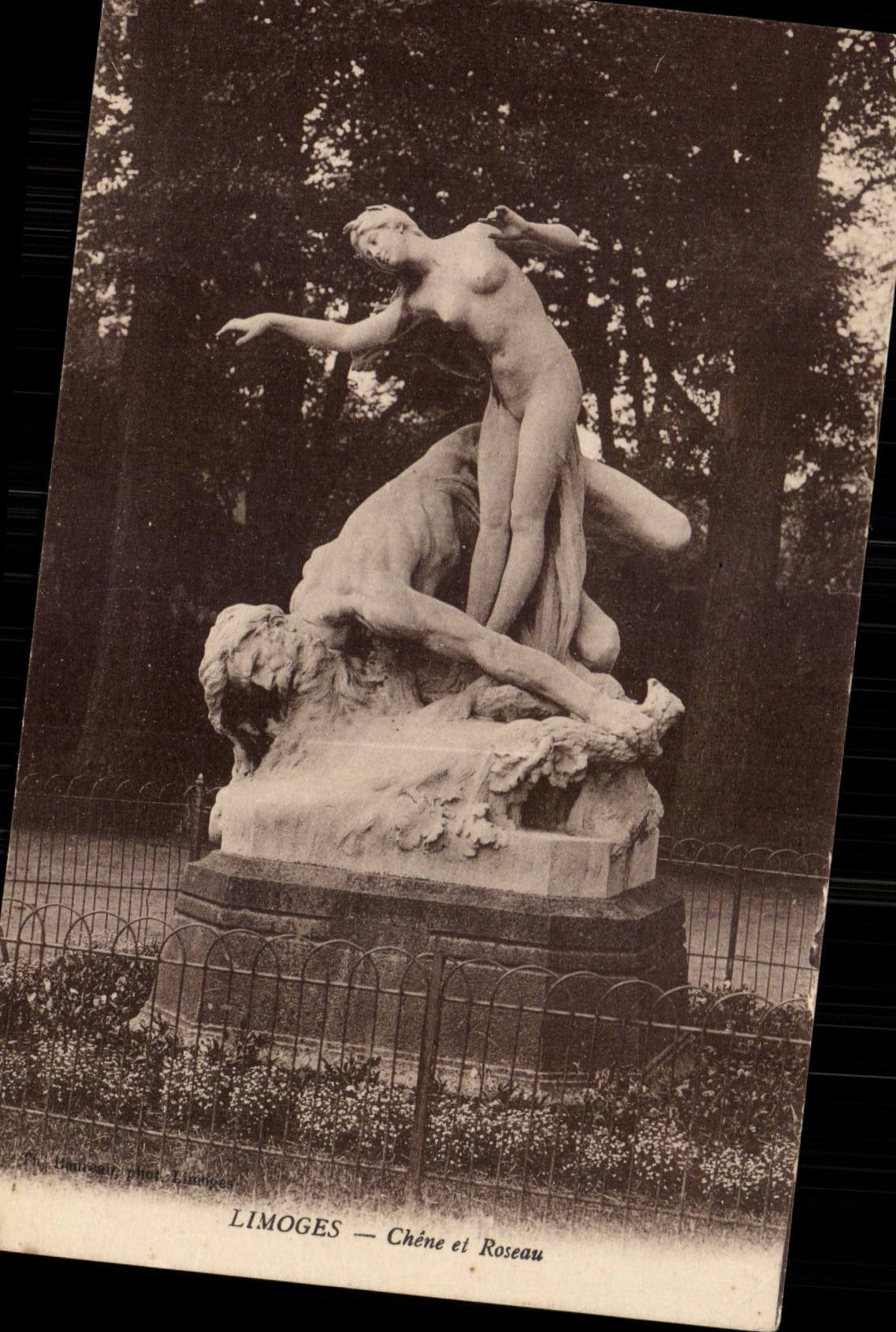 CPA Limoges Eiche und Schilf