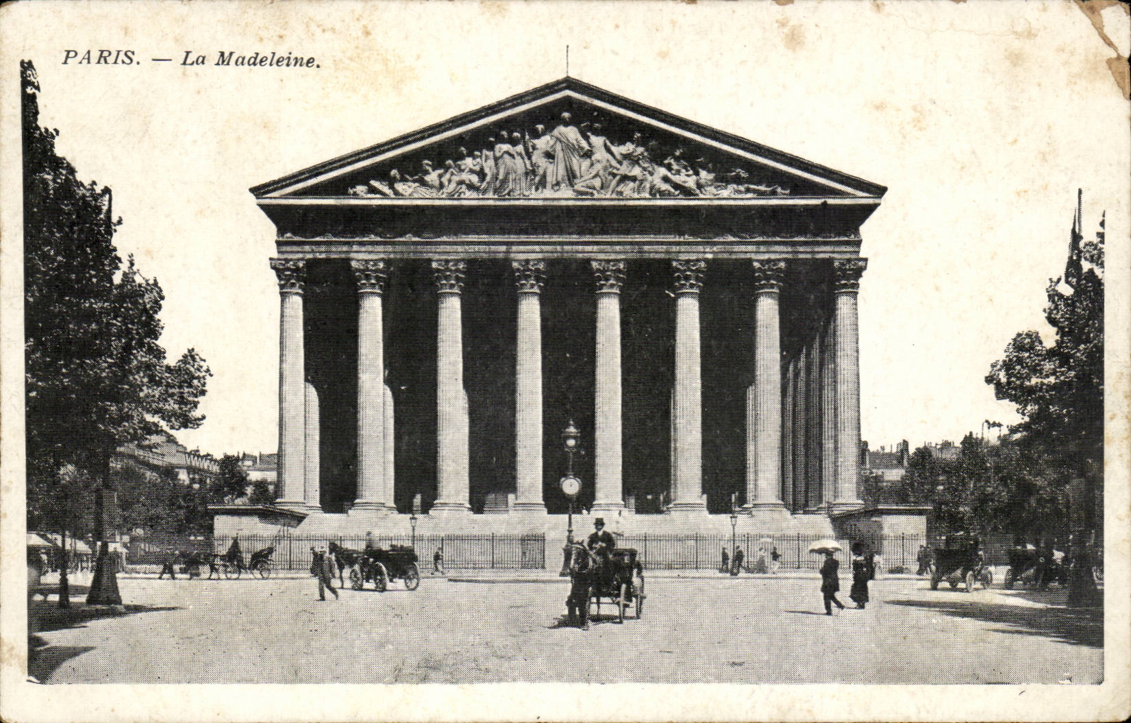 Paris CPA the Madeleine
