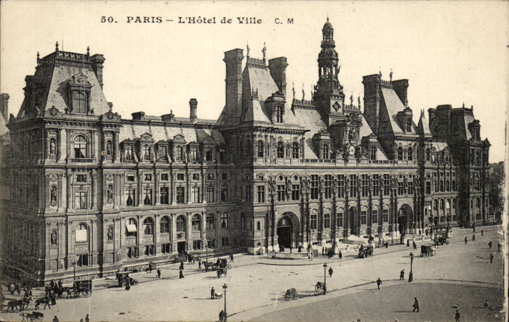 Paris CPA Hotel de ville
