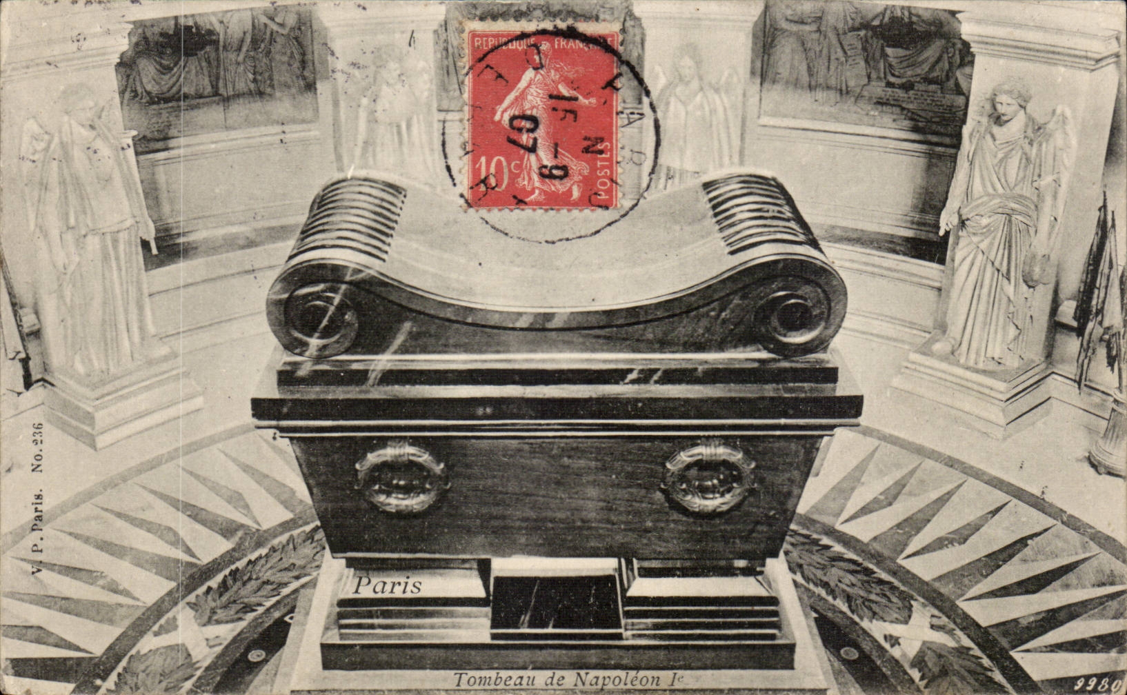 Paris CPA Tomb of Napoleon Invalides