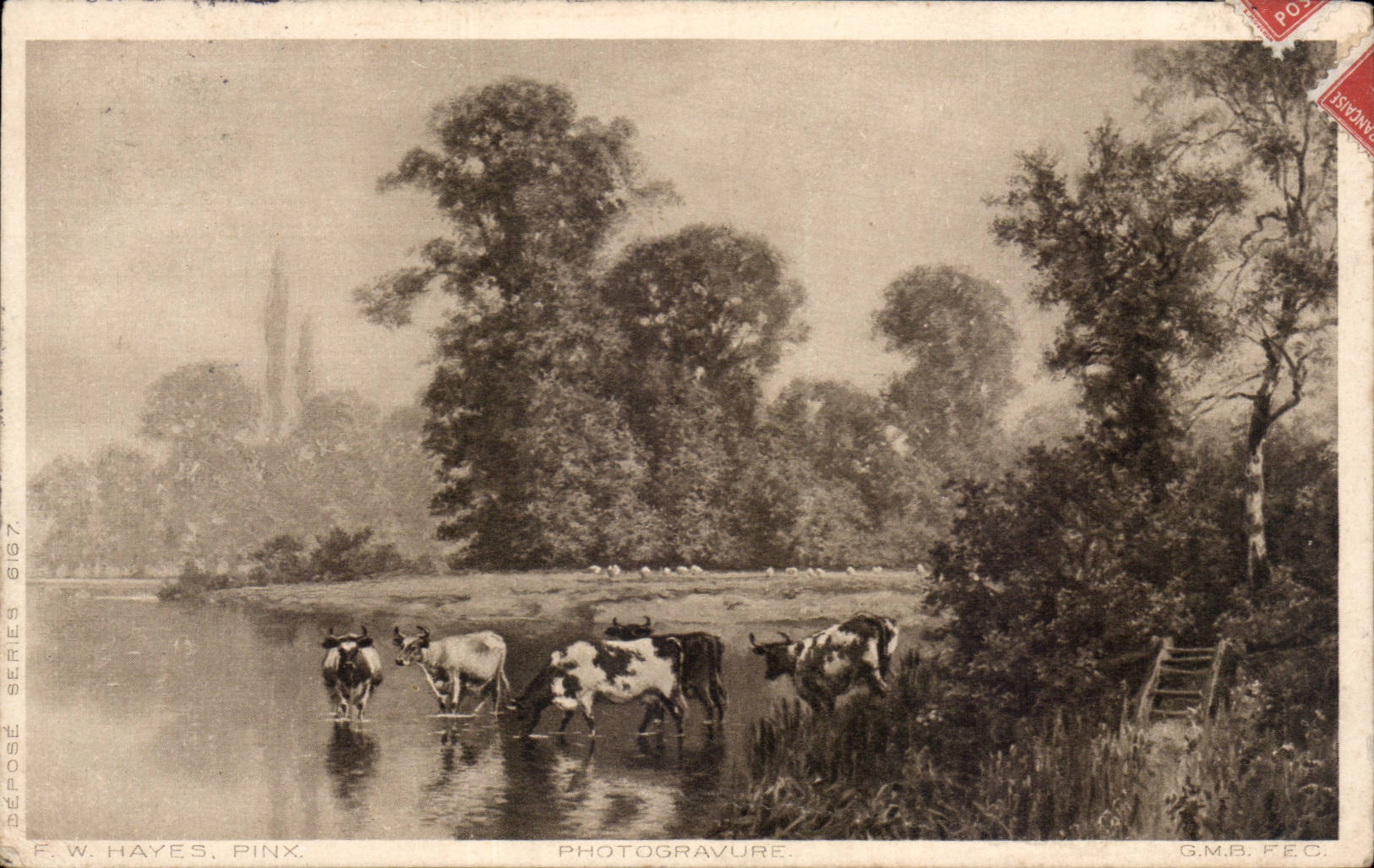 CPA Phantasie schuchtert Lichtstrahl ein