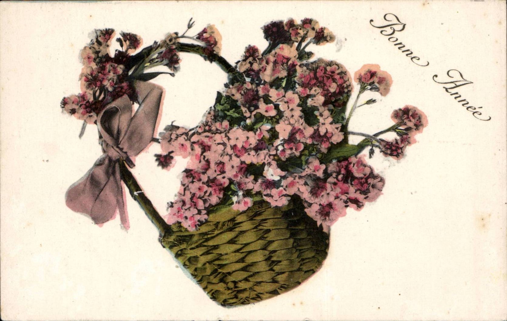 CPA Fantasy Flowers Happy New Year