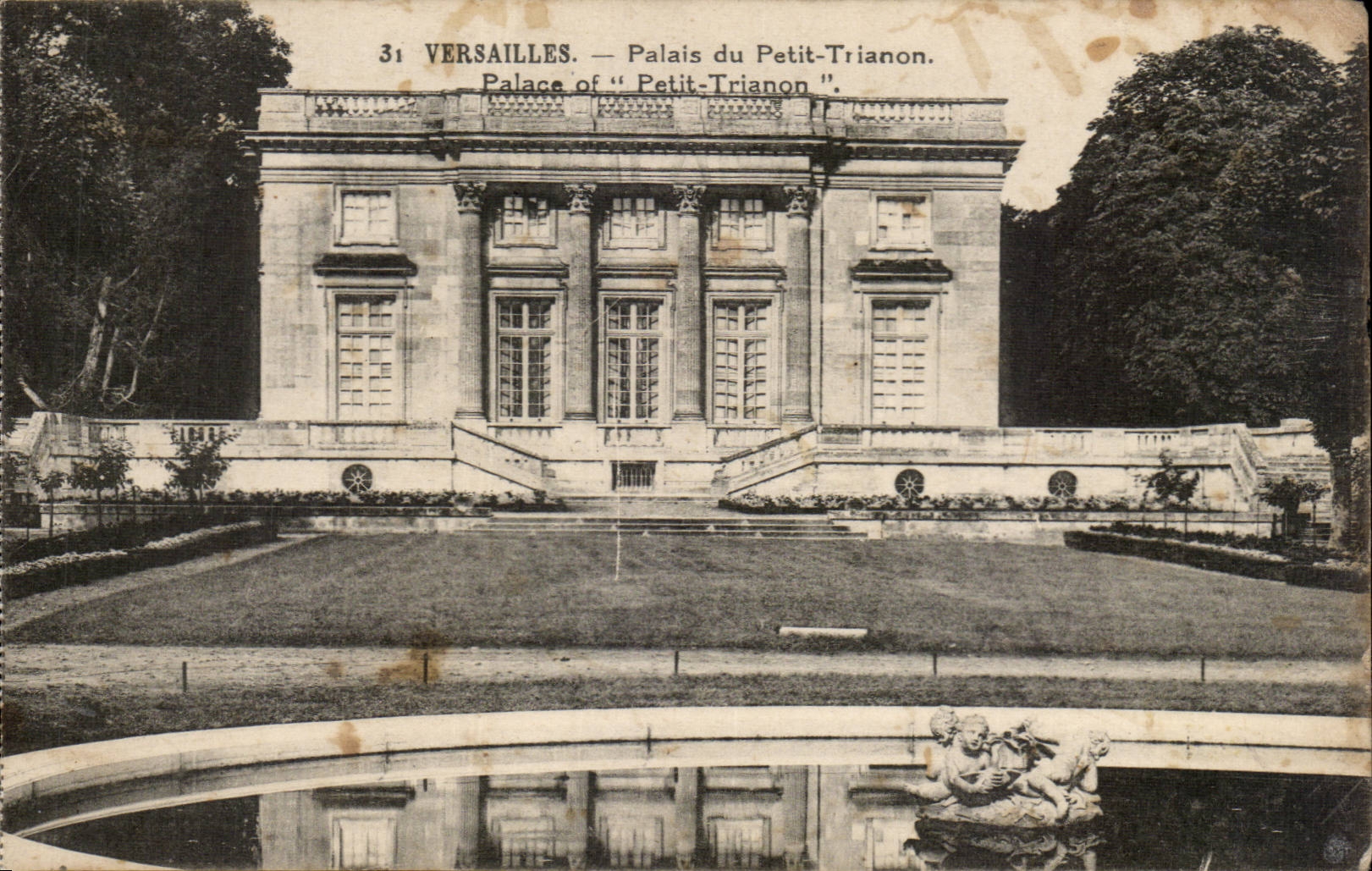 CPA Versailles Palate of Small Trianon