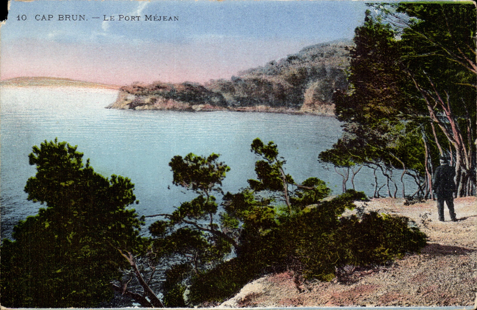 CPA Cap Brun Le port mejean