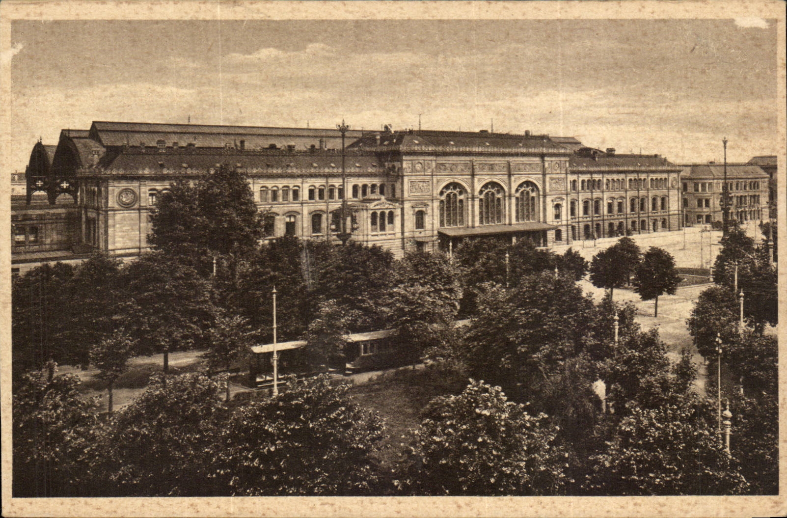 CPA Strasbourg Train station