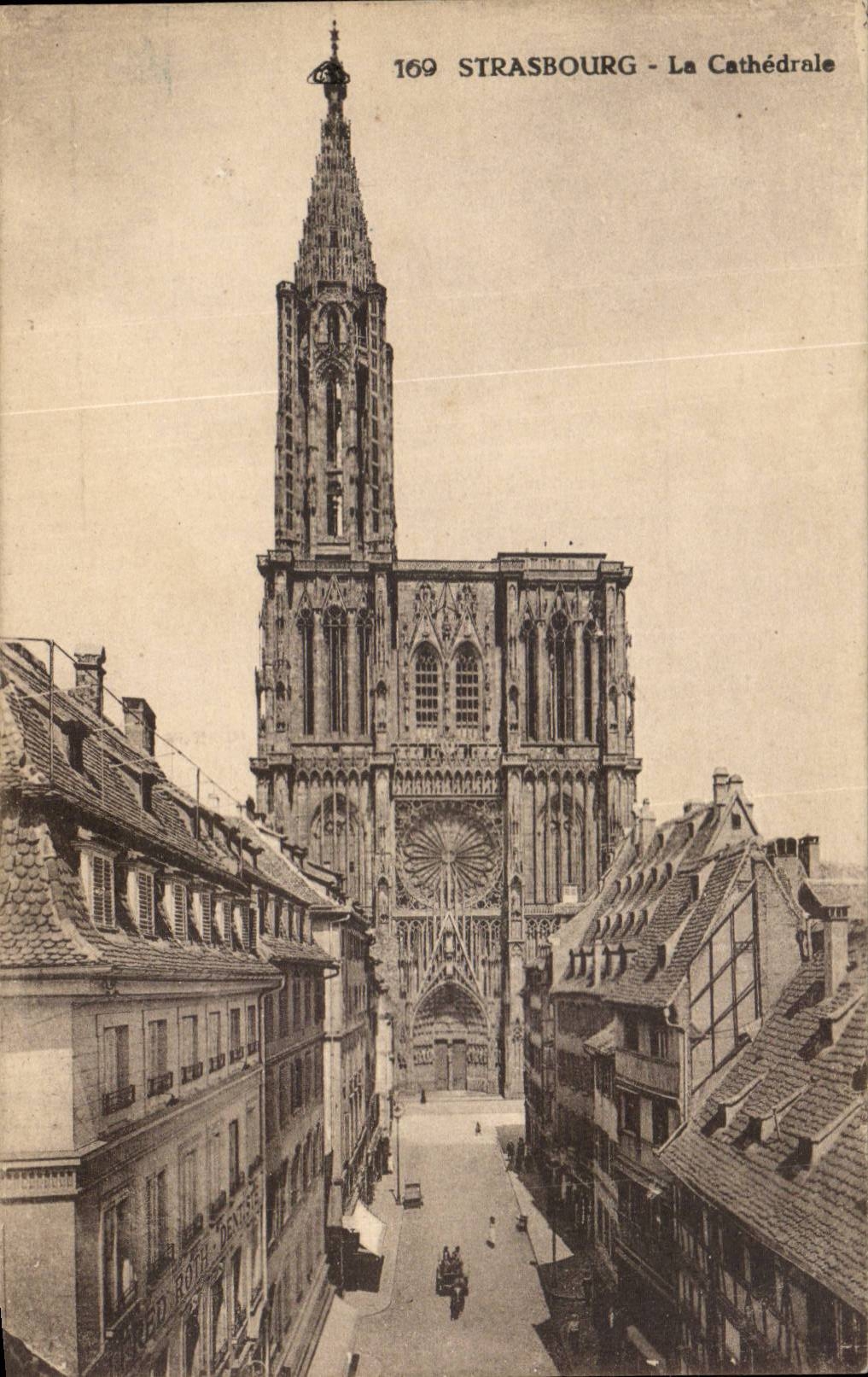 CPA Strasbourg the cathedral