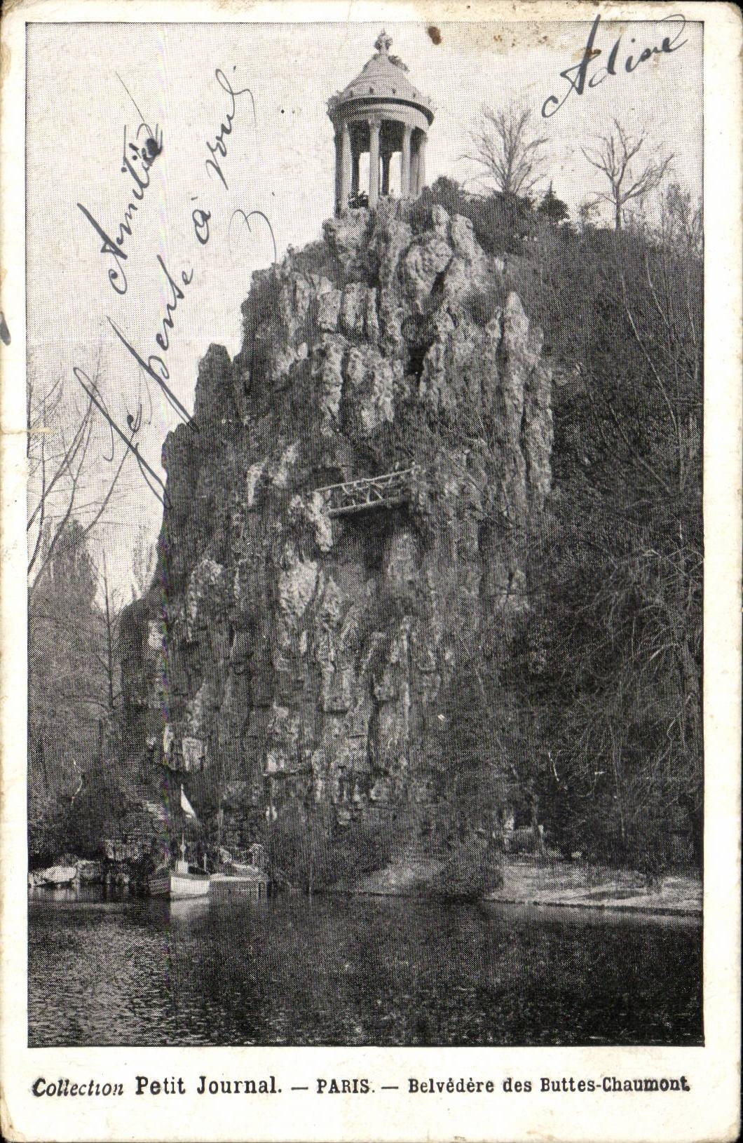 CPA Paris View-point of the Chaumont Hillocks