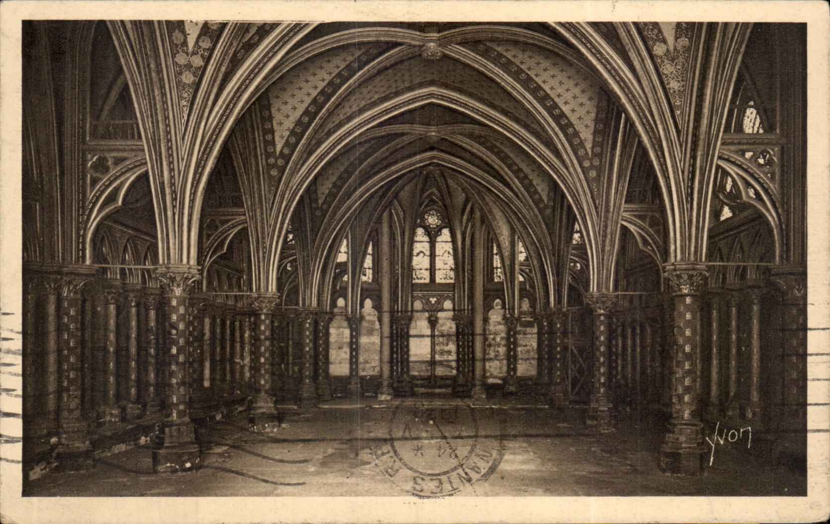 Paris CPA la sainte Chapelle 