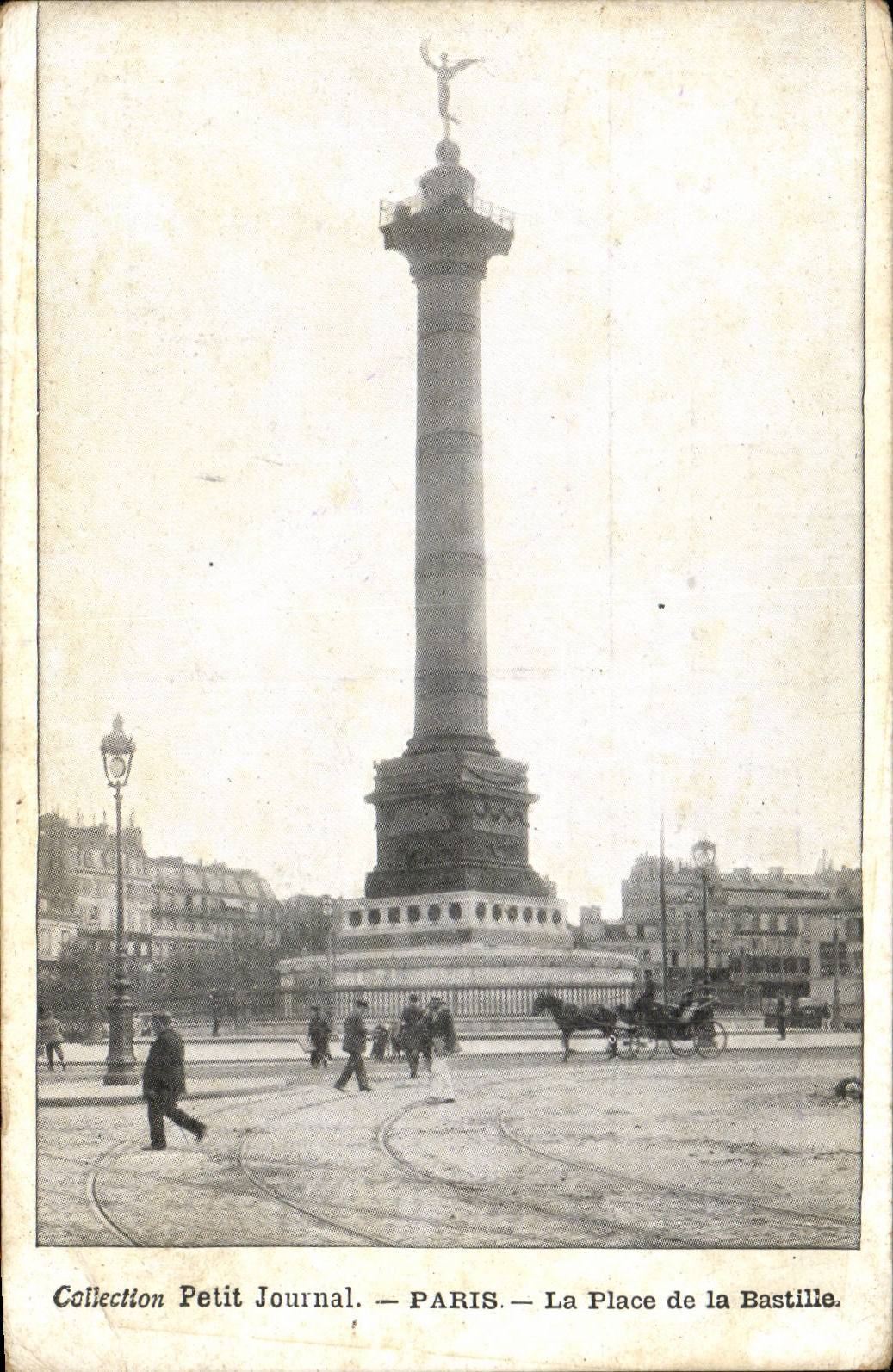 Paris CPA Places Bastille