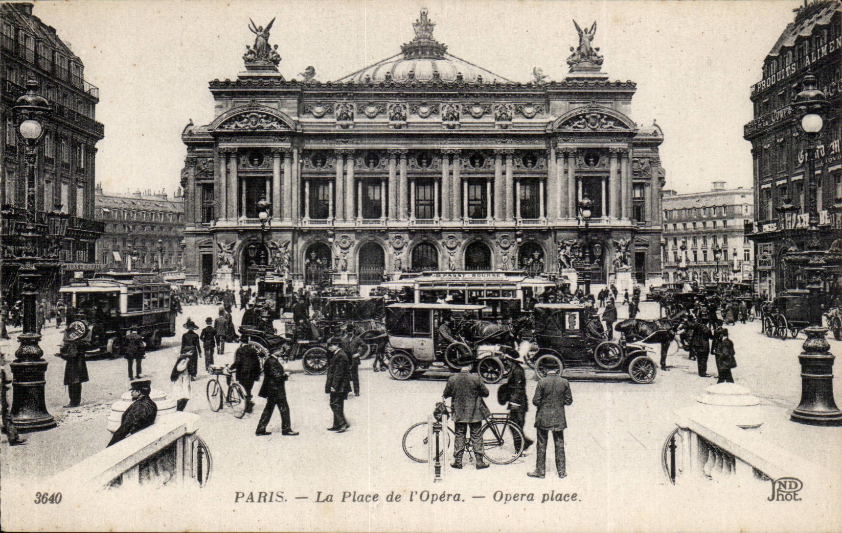 Paris CPA Arc de Triomphe of star