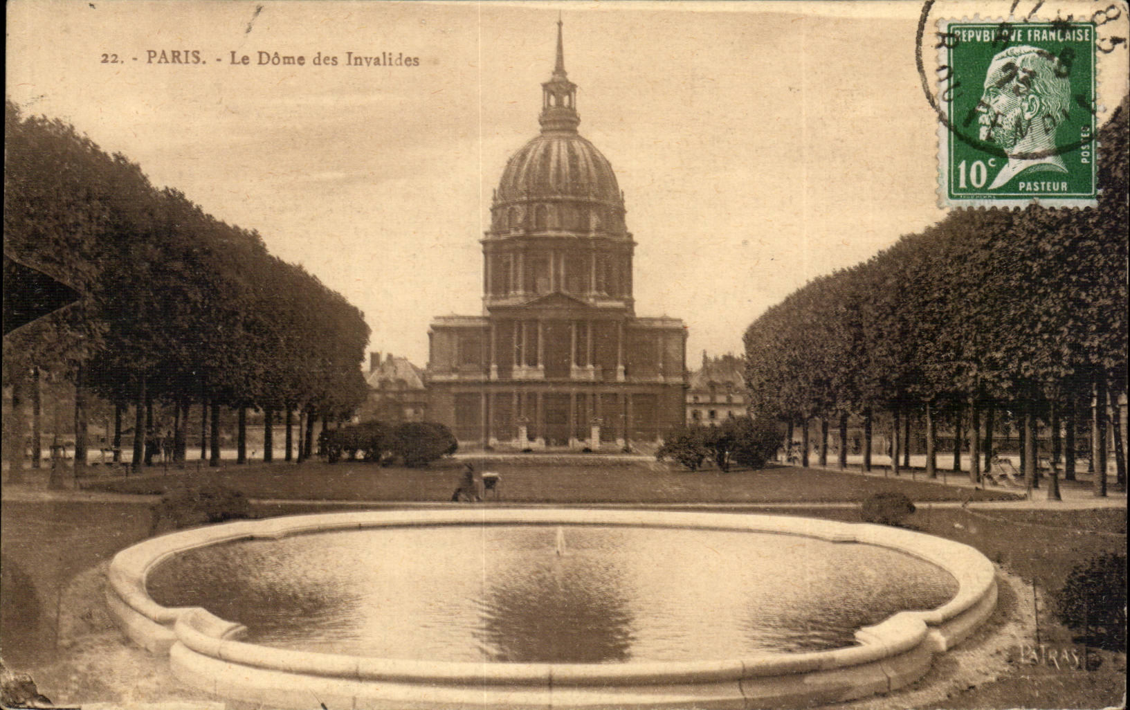 Paris CPA Dome of Invalides
