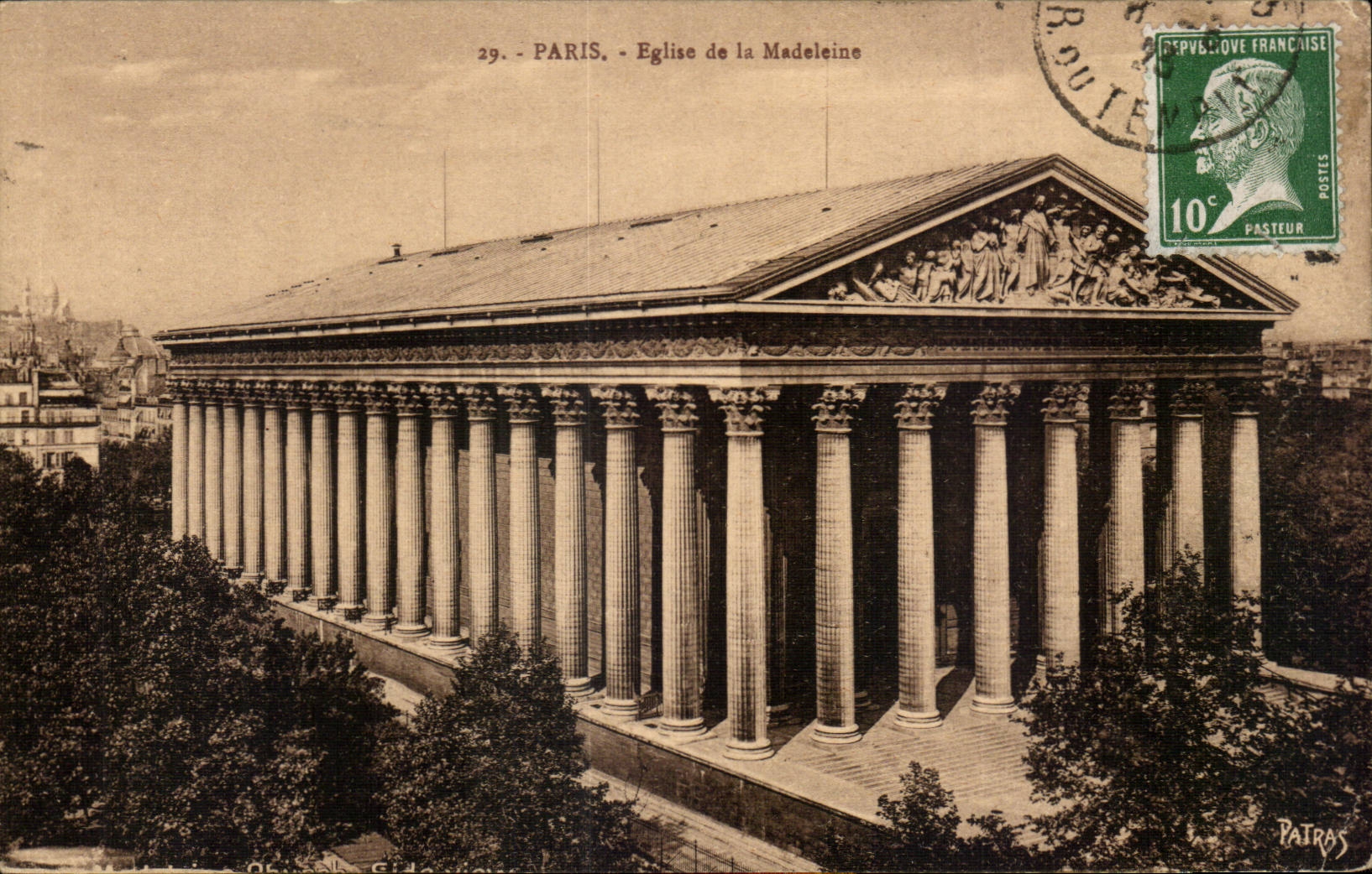 Paris CPA Eglise de la Madeleine