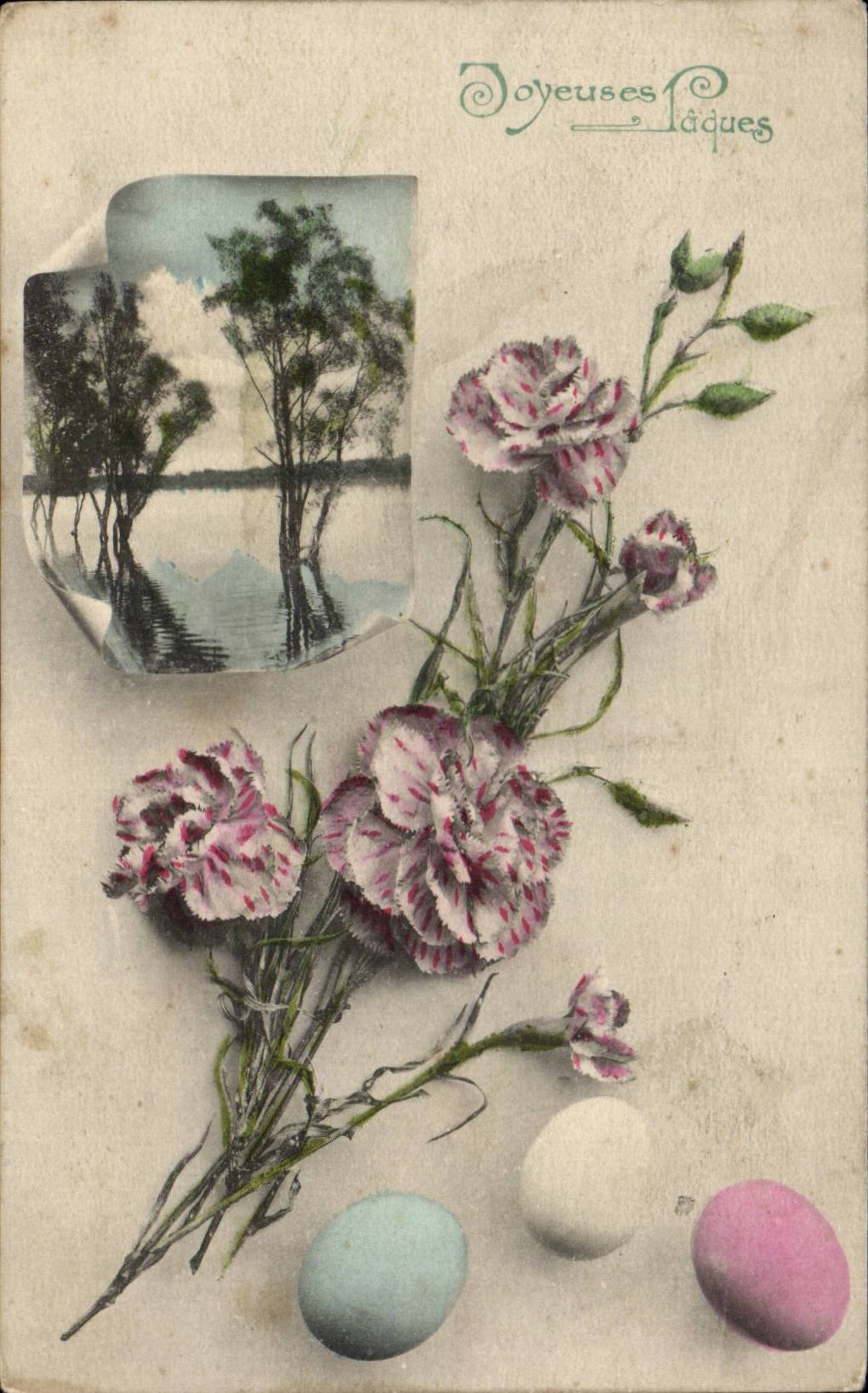 Frohliche CPA Phantasie Ostern Ostern