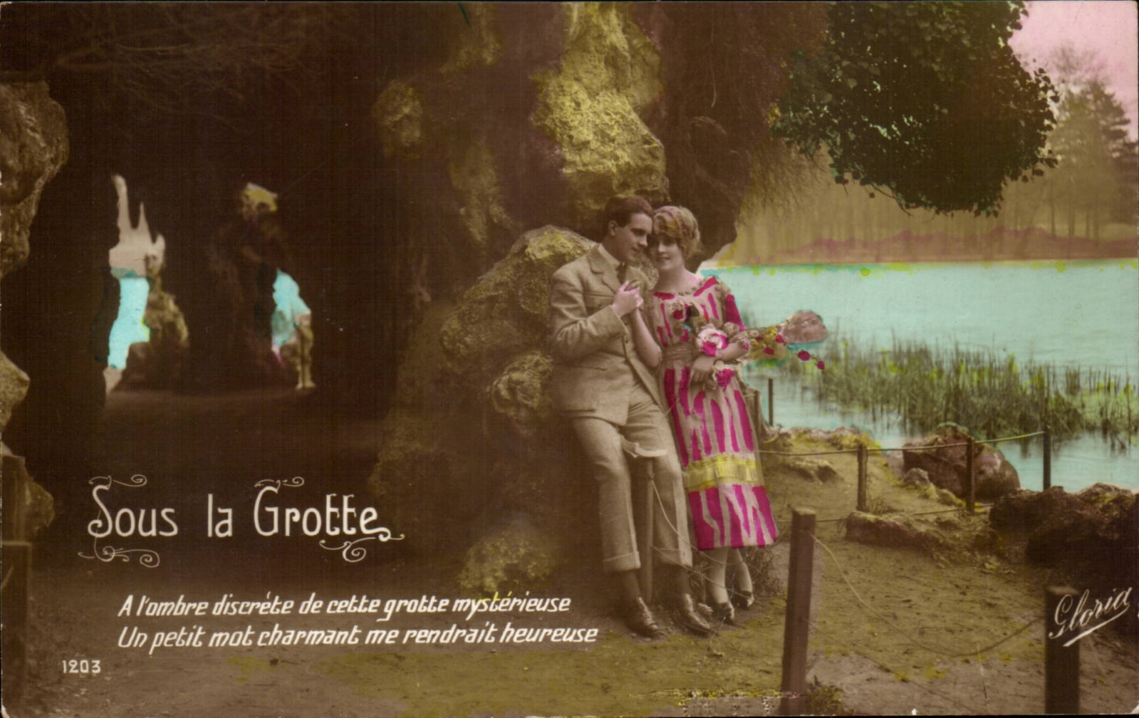 CPA Fantasy Woman Under the cave