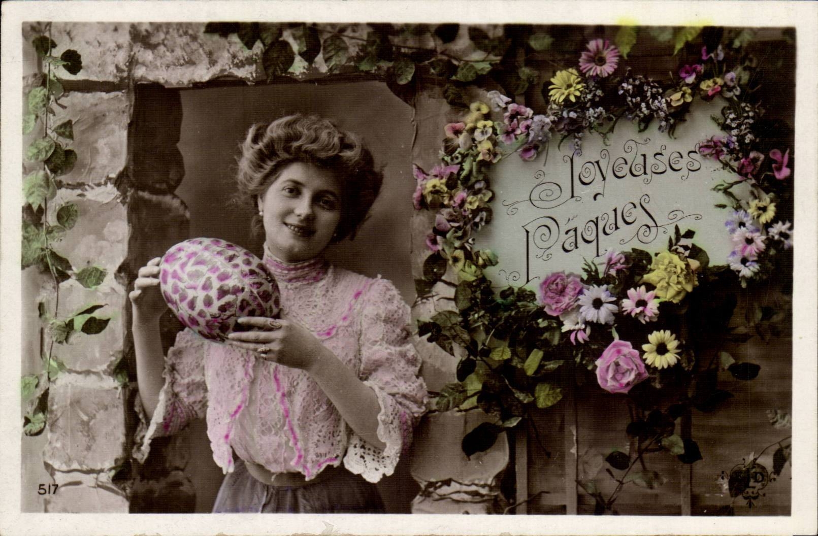 CPA Fantasy Woman Easter Easter