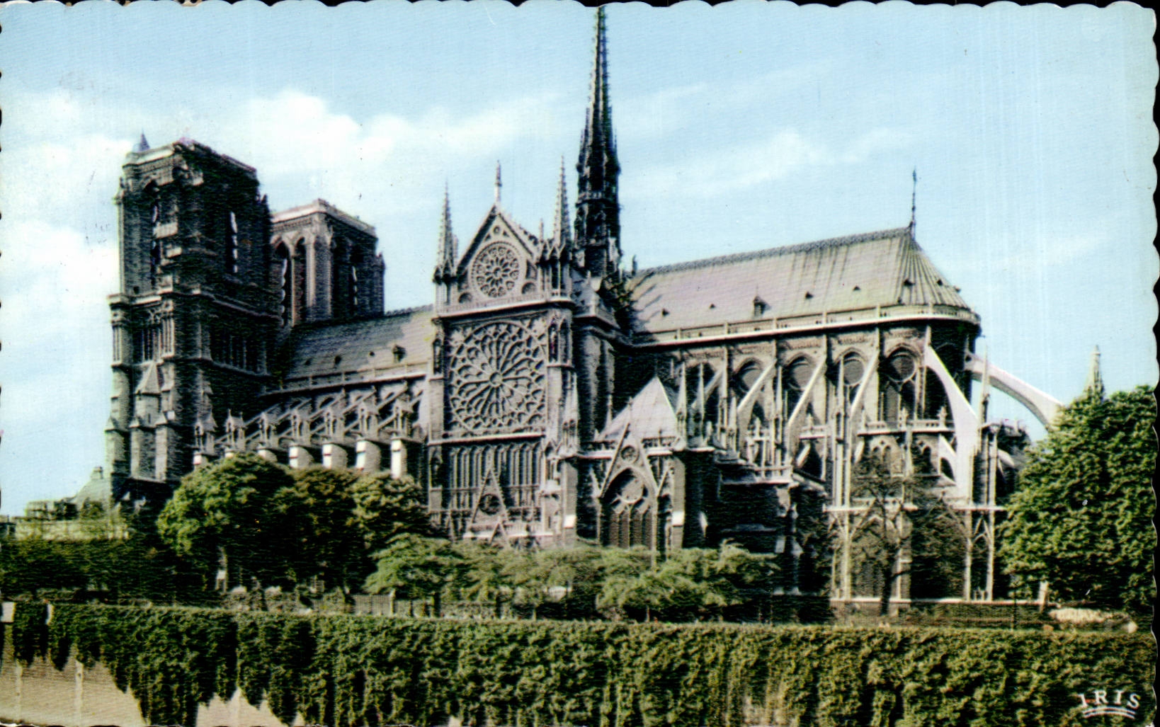 Paris CPM Notre Dame