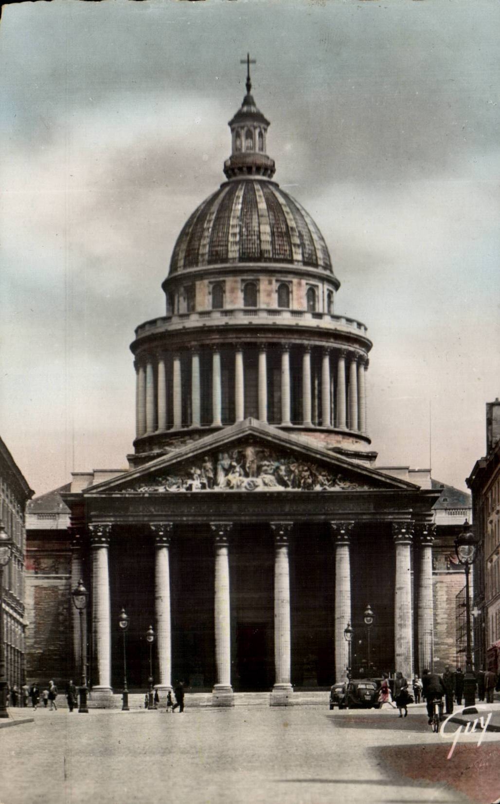 Paris MODERN CARD the Pantheon