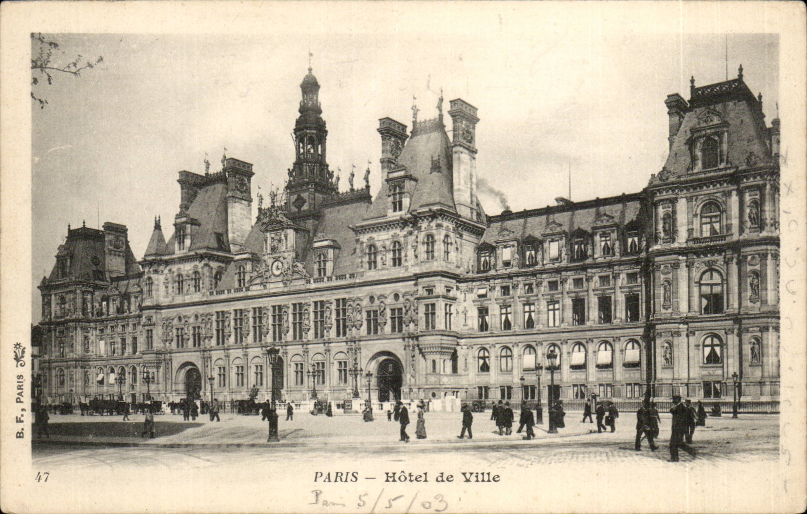 Paris CPA Hotel de ville