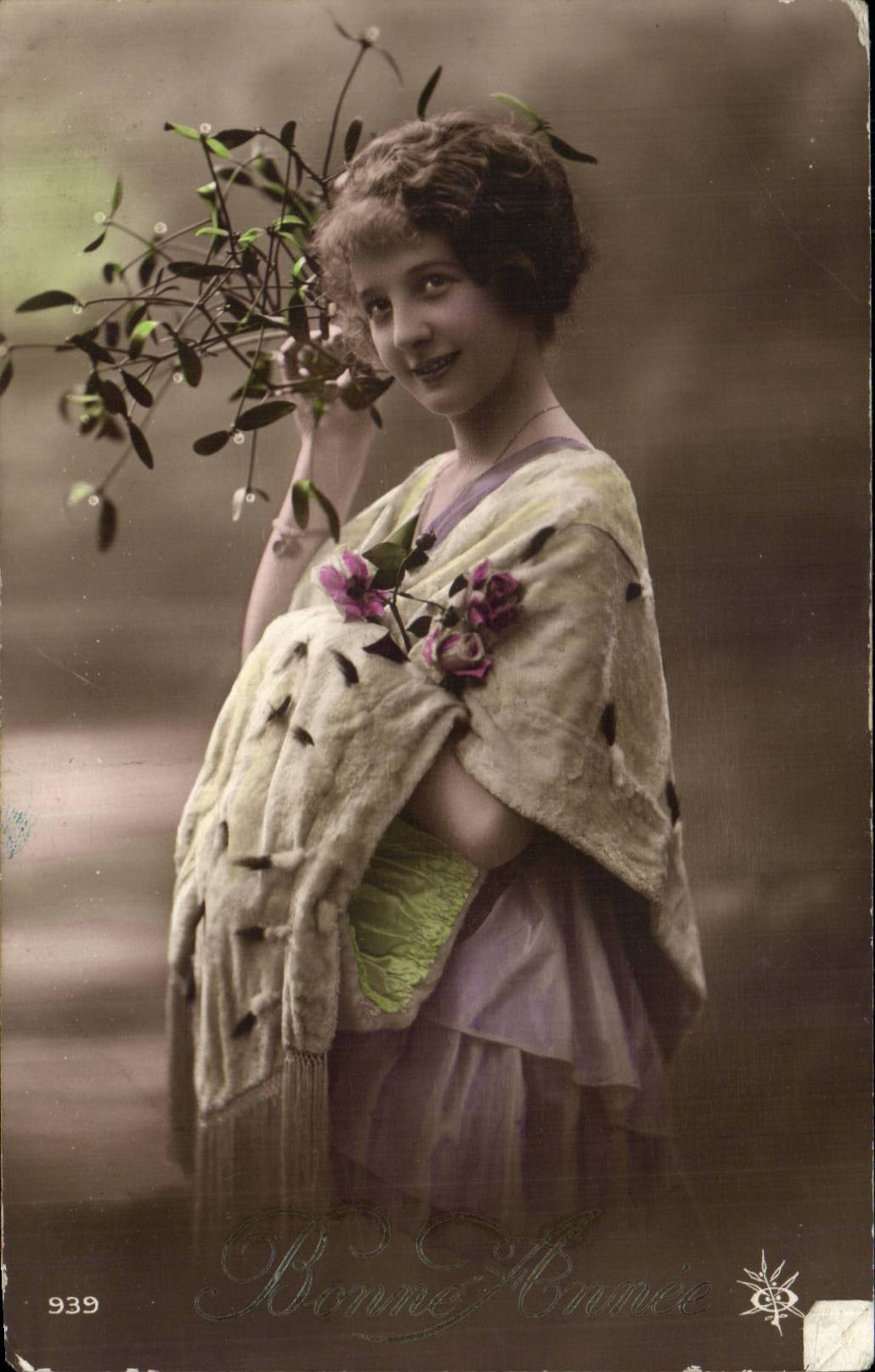 CPA Fantasy Woman and GUI Happy New Year