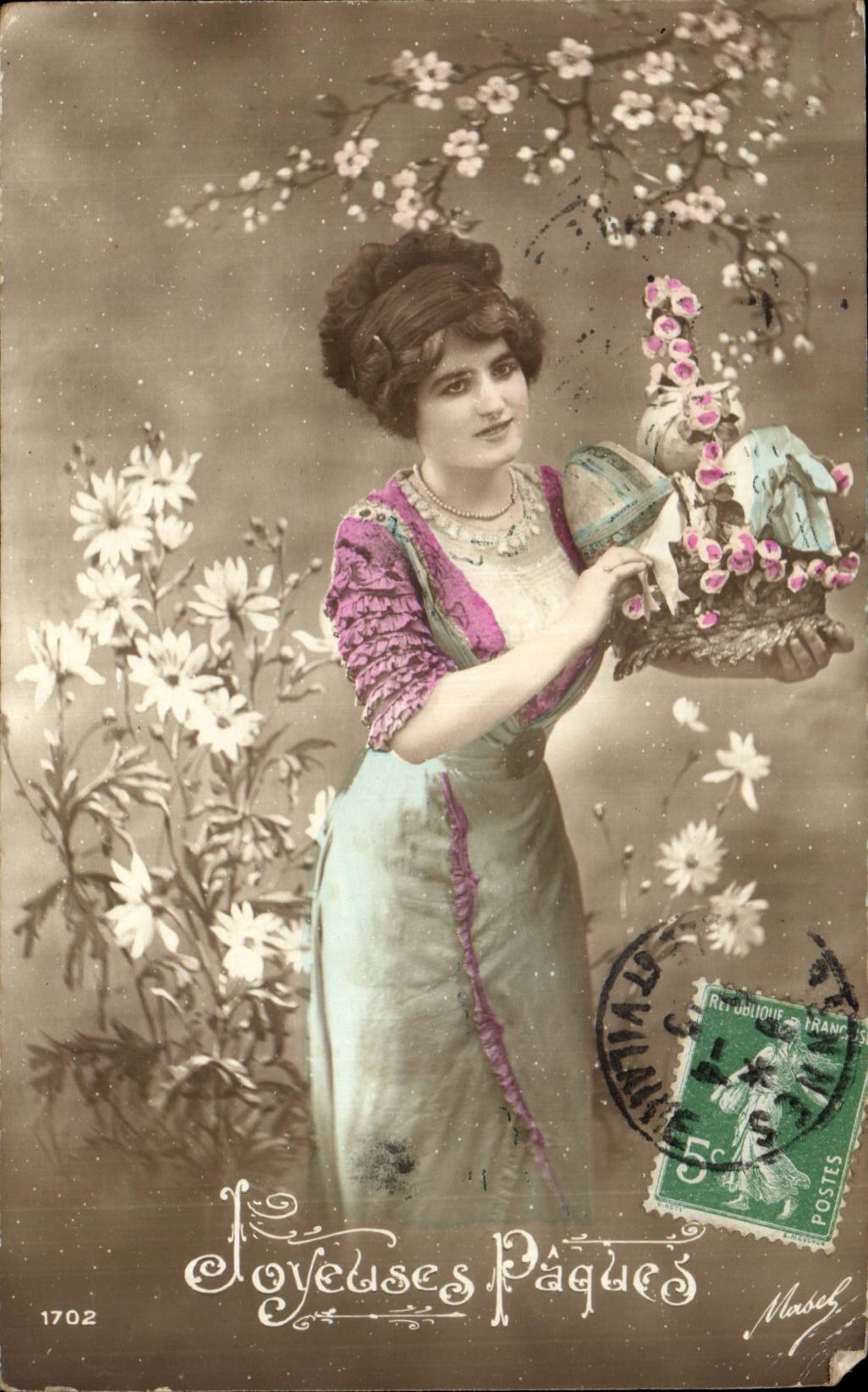 Merry CPA Fantasy Woman Easter EAster