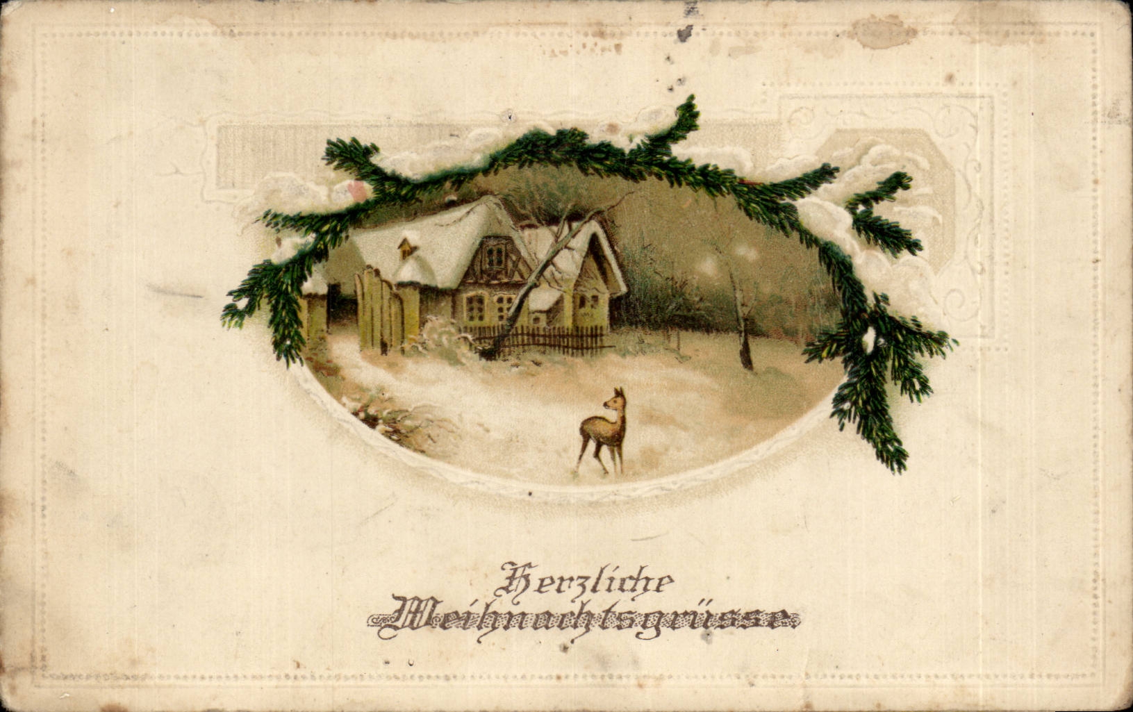 CPA Phantasie-Weihnachtsweihnachten