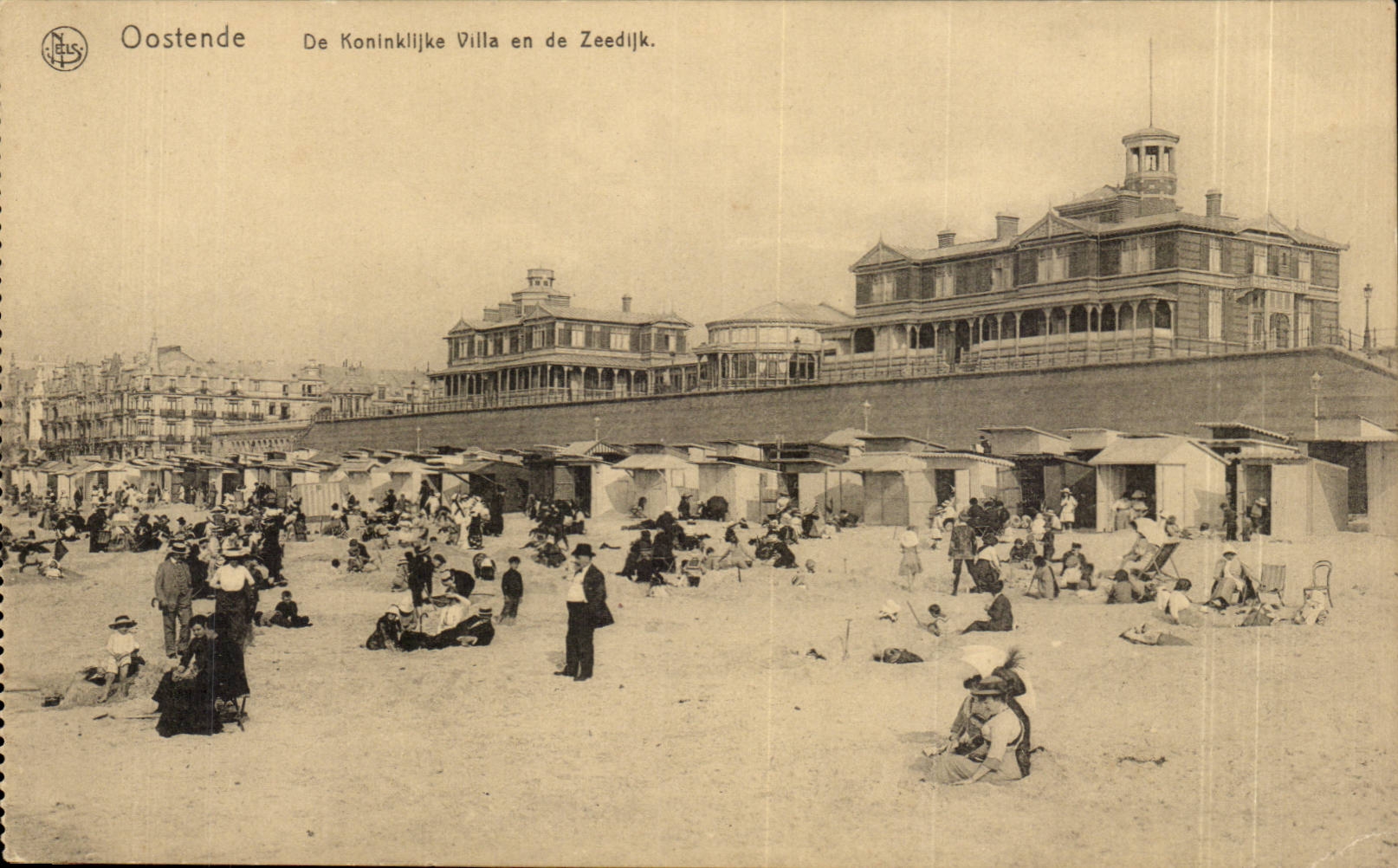 Belgium Oostende De Koninklijke villa in Zeedijk