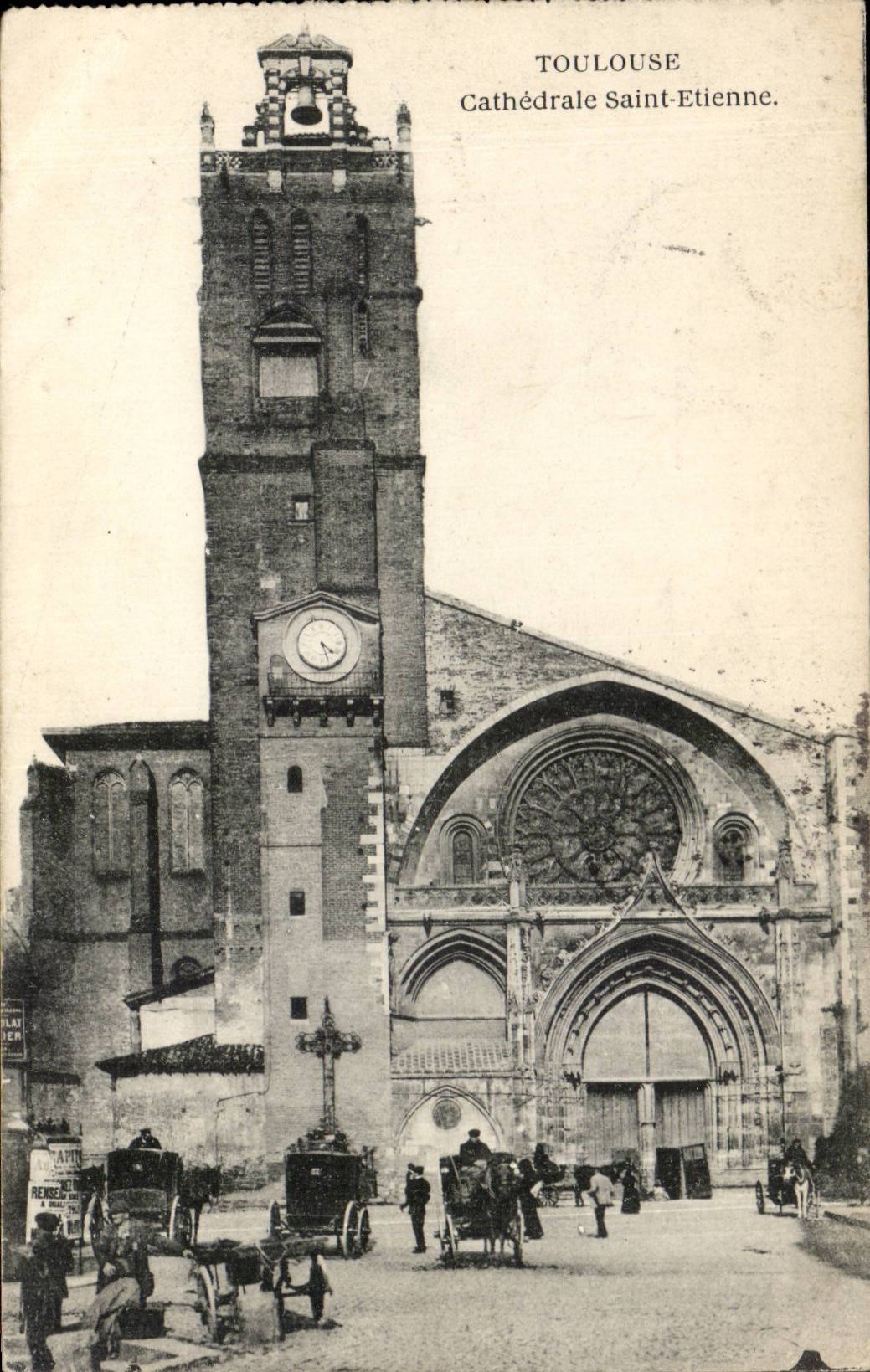 CPA Toulouse Cathedrale Saint Etienne