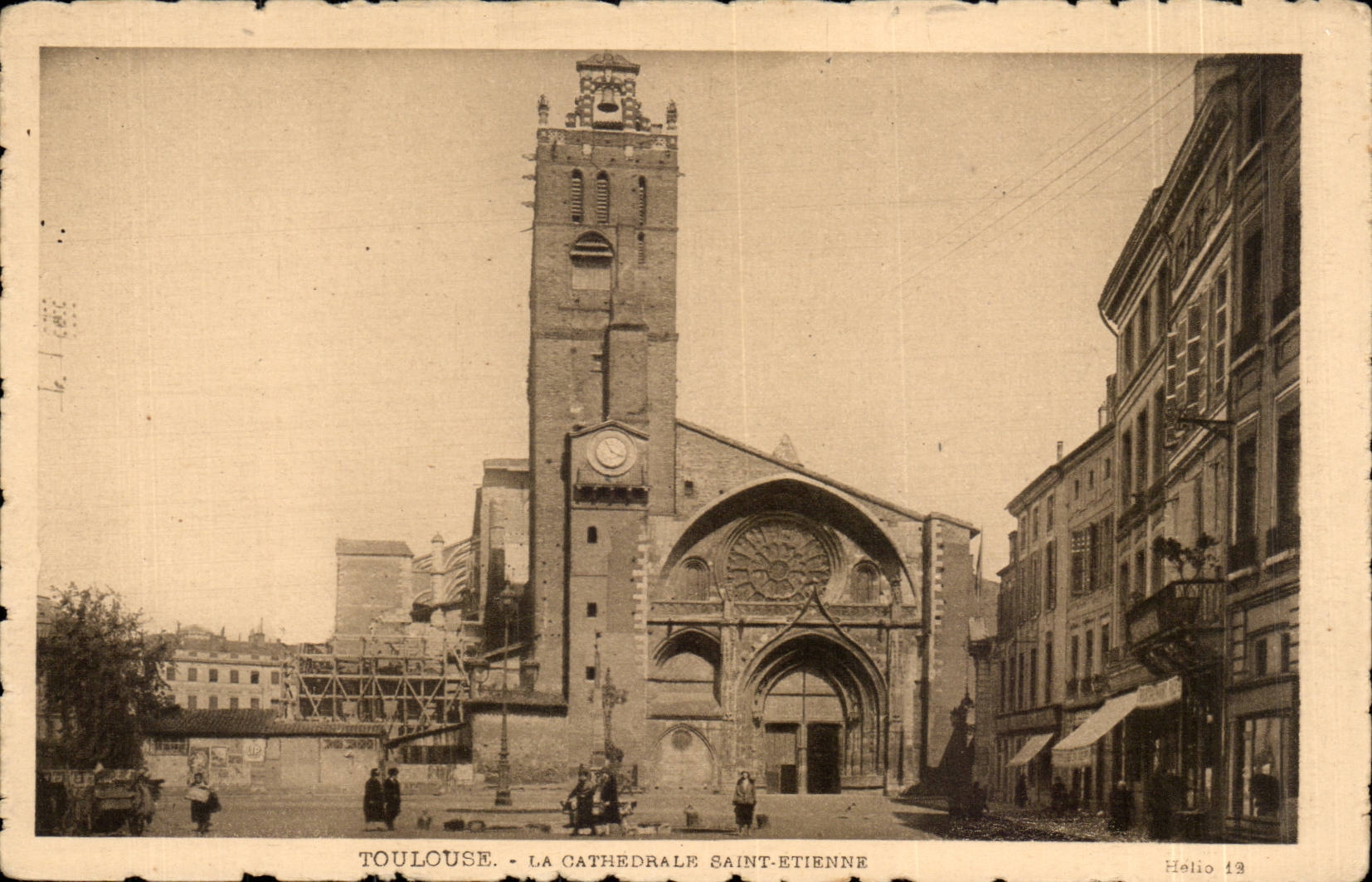 CPA Toulouse La cathedrale Saint Etienne