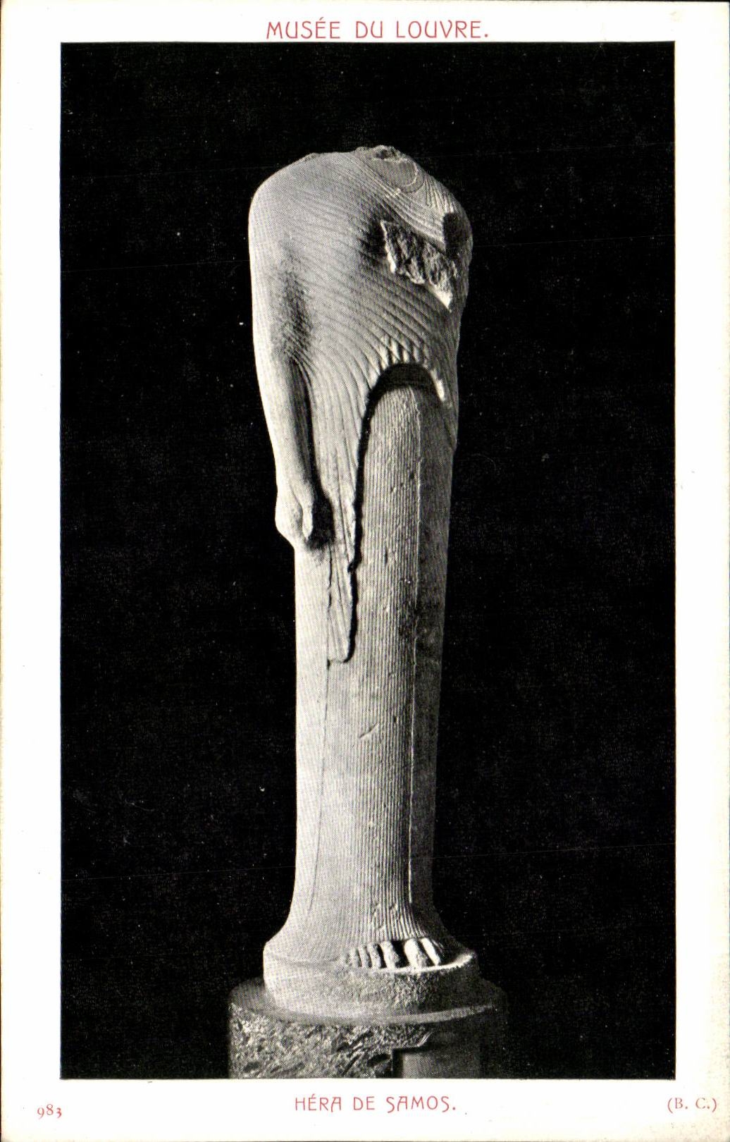 CPA Paris Hero de Samos Musee du Louvre