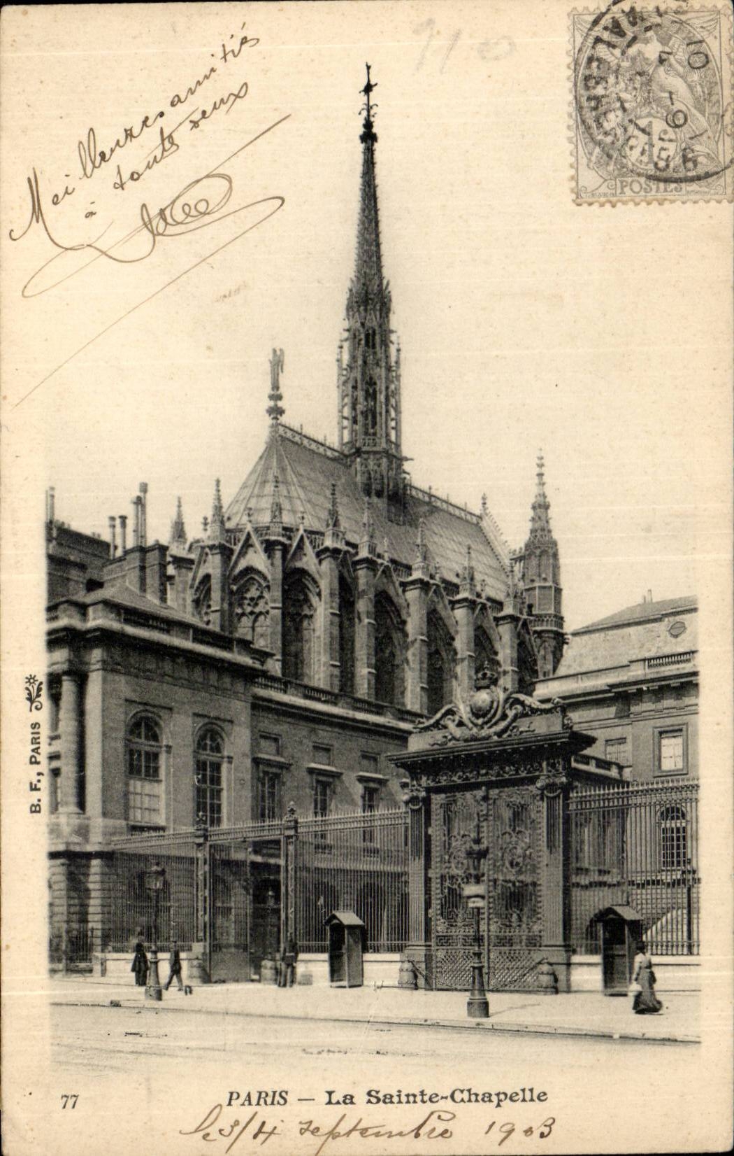 CPA Paris Sainte Chapelle