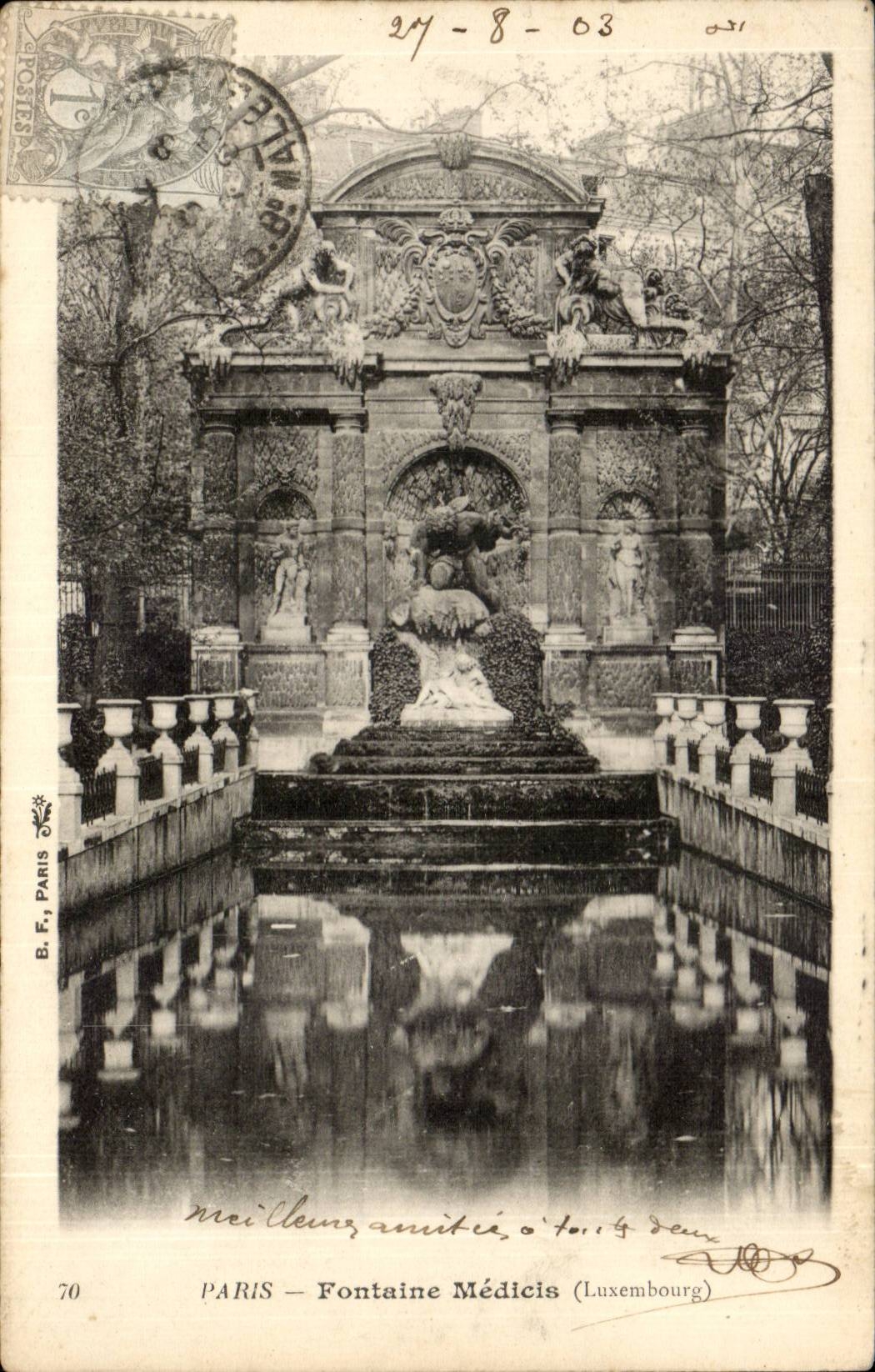 CPA Paris Medicis Fountain