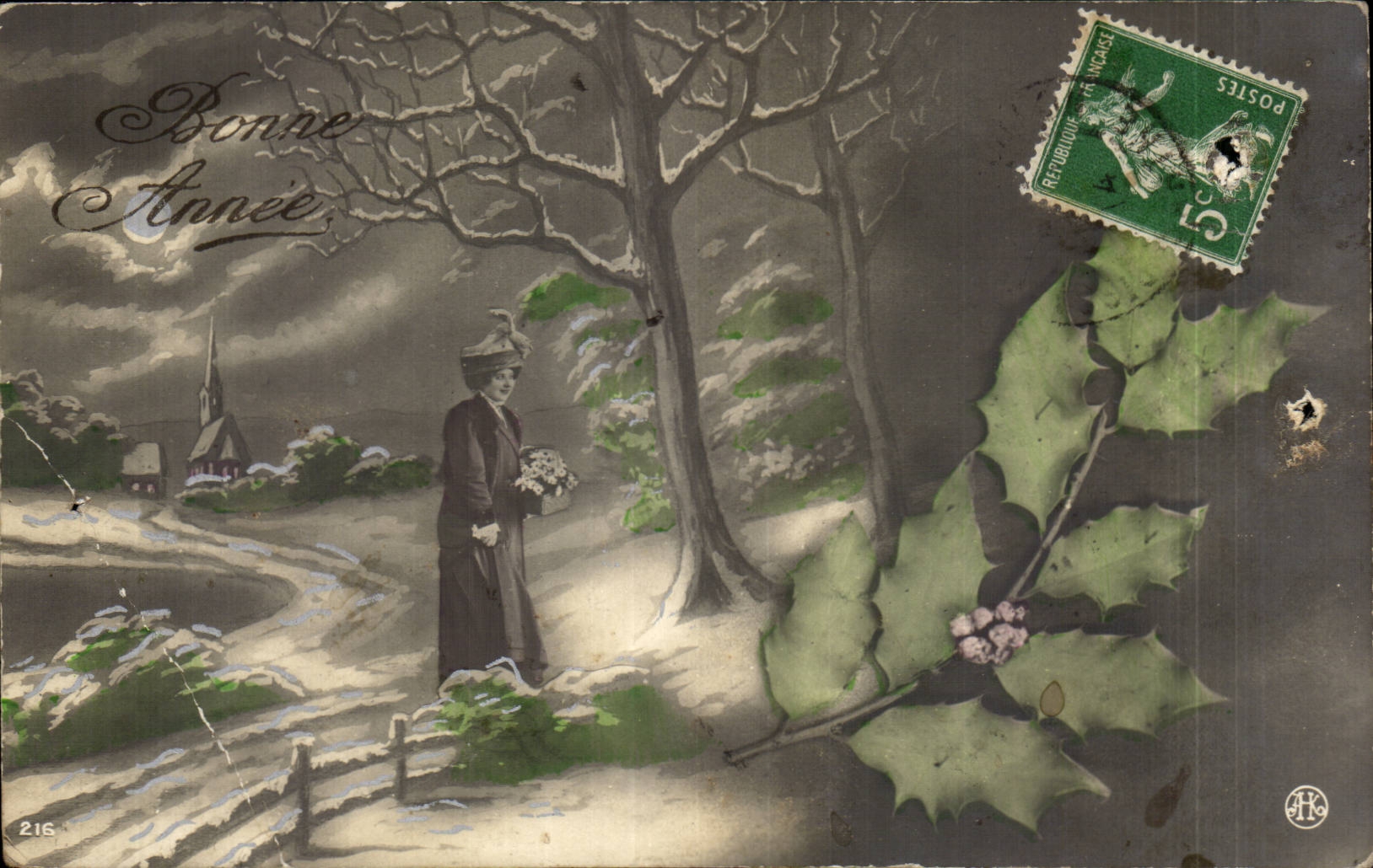 CPA Fantasy Woman Happy New Year