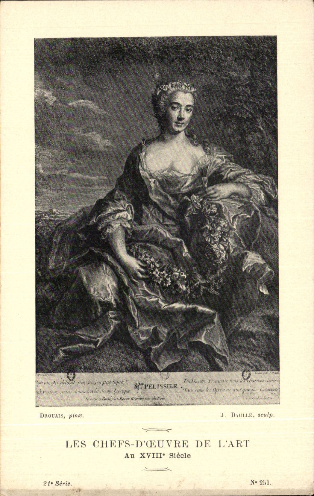 CPA Les chefs d'oeuvre de l'art Madame Pelissier Drouais Daulle