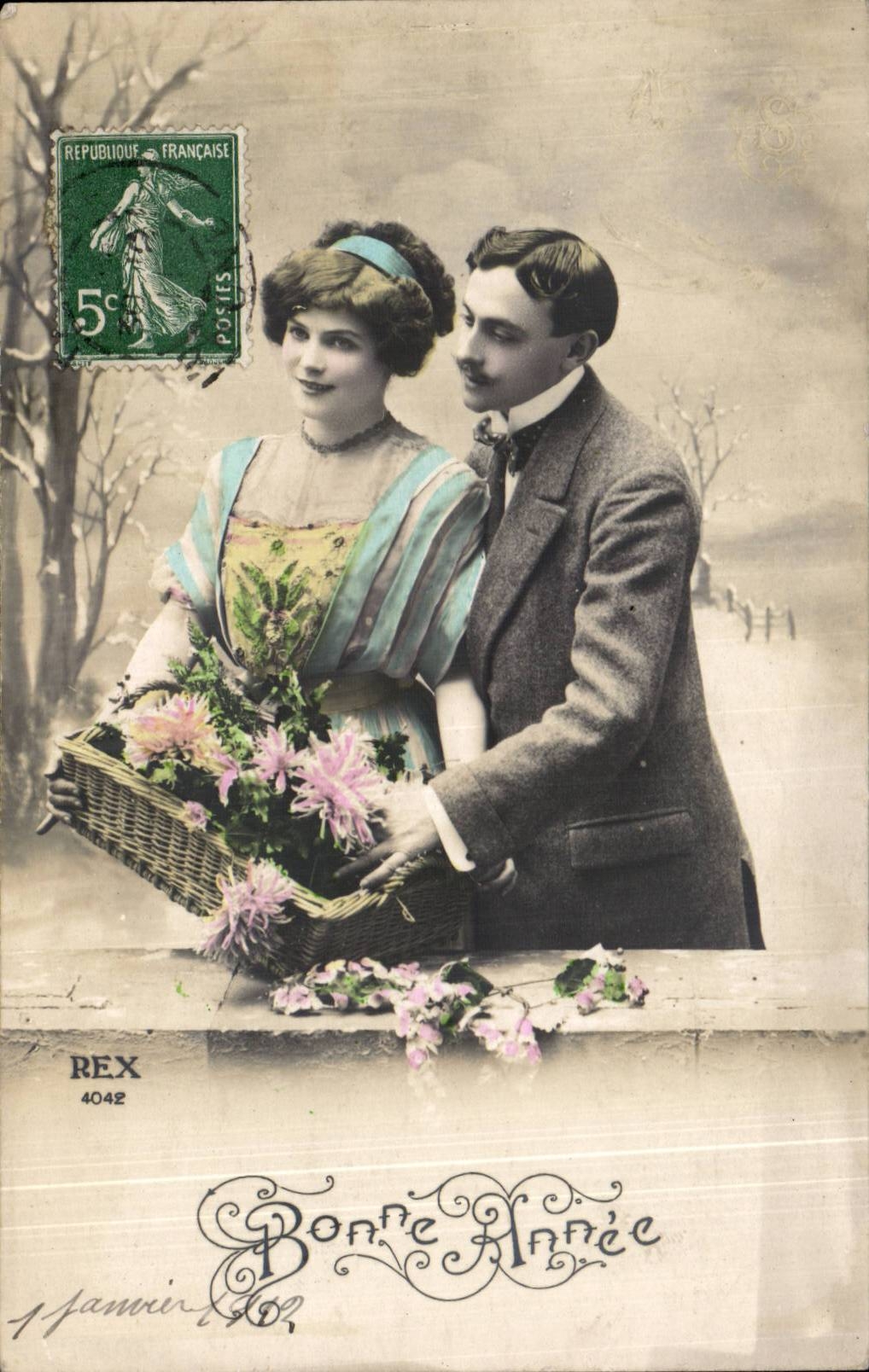 CPA Fantasy Woman Happy New Year