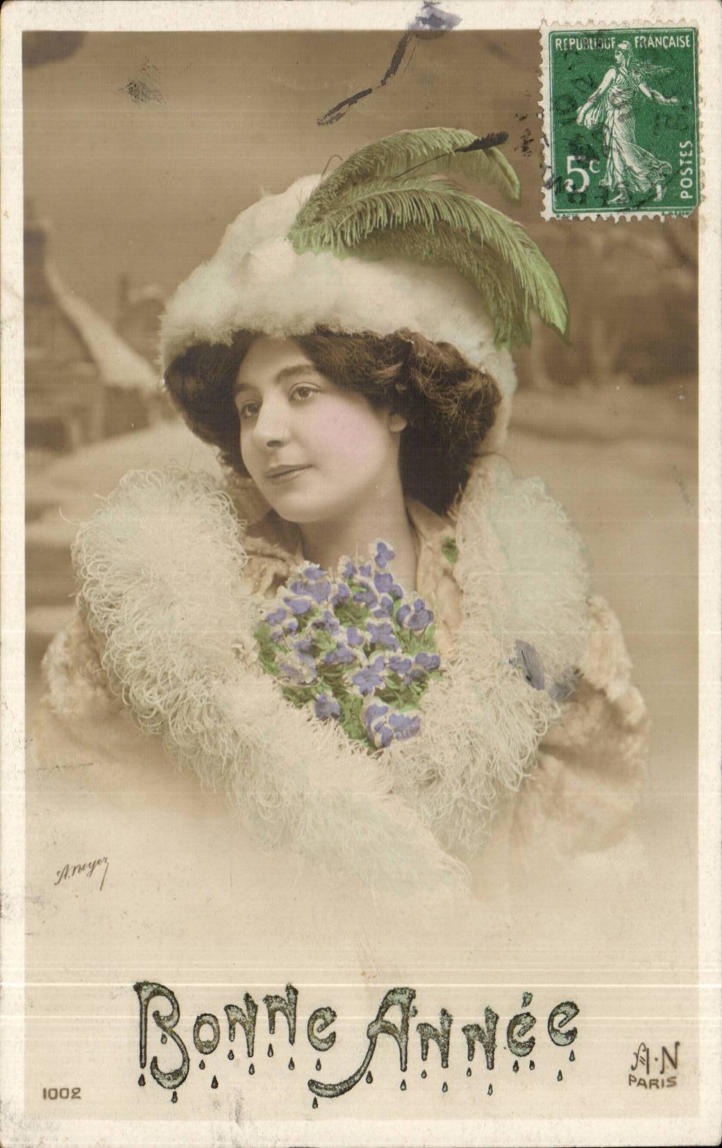 CPA Fantasy Woman Happy New Year