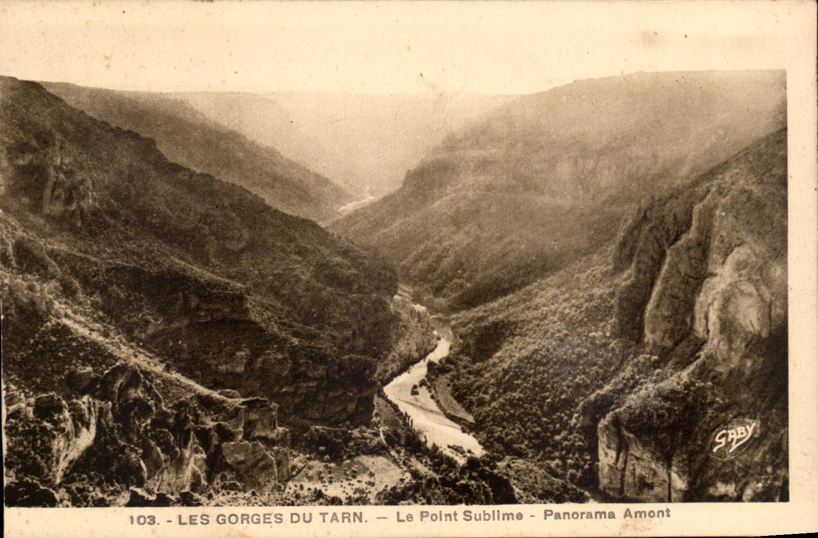 Cornices CPA the point sublimates Panorama Upstream