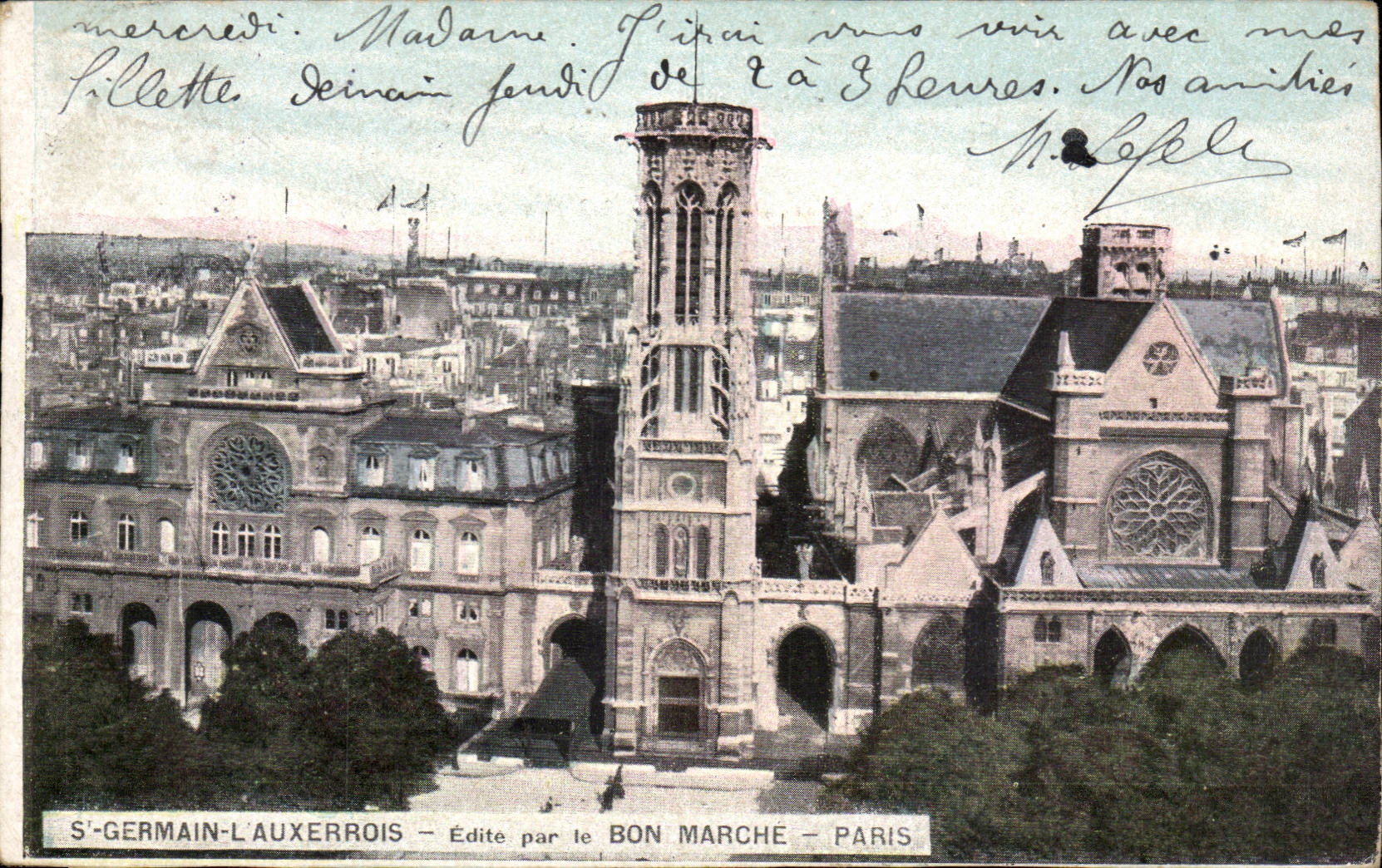 Paris CPA Saint Germain l'auxerrois