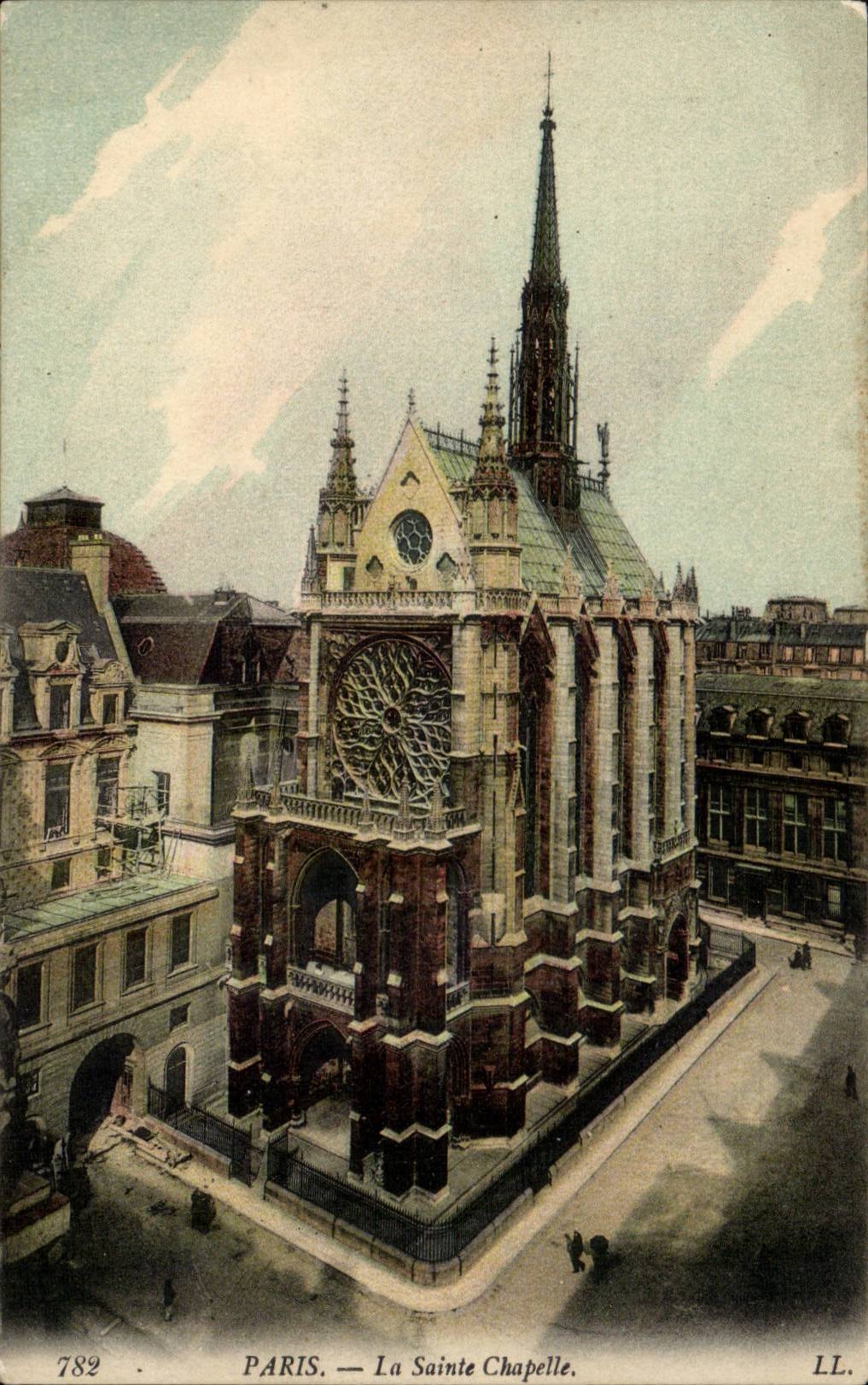 Paris CPA La Sainte Chapelle