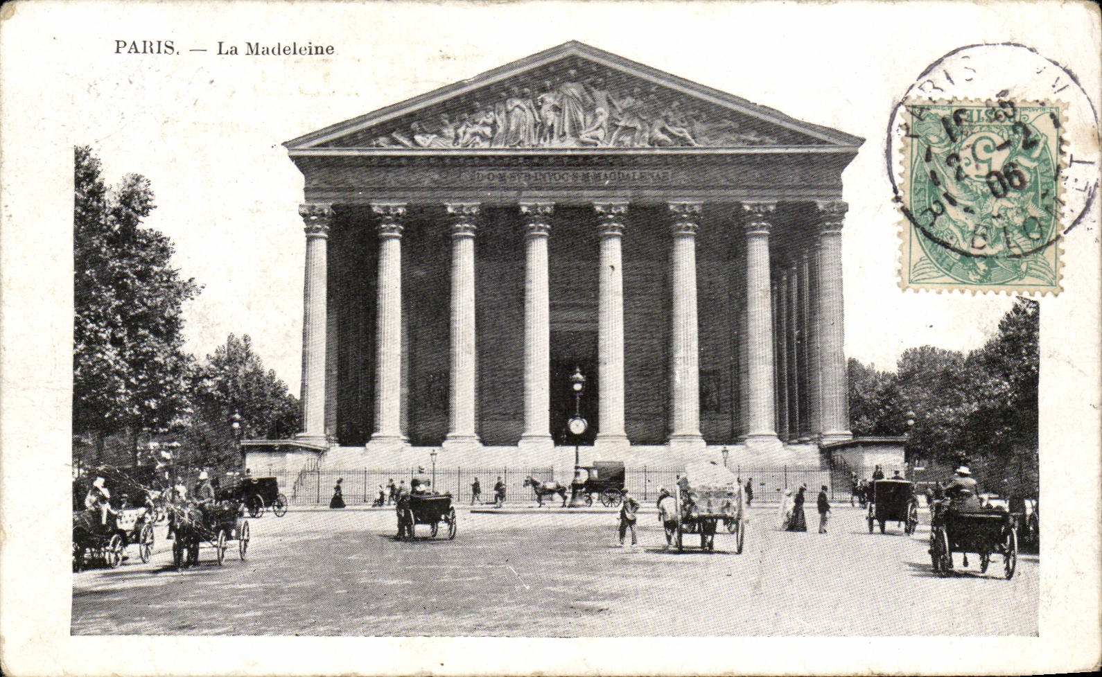 Paris CPA La Madeleine