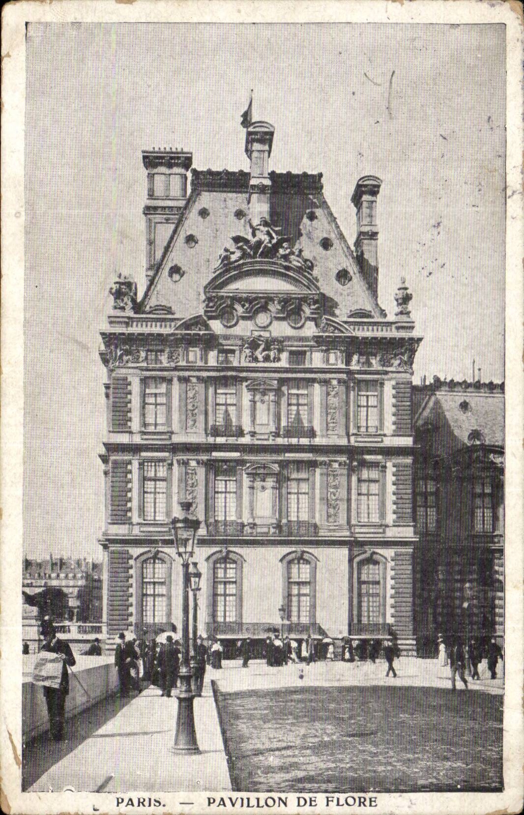 Paris CPA Pavillon de Flore