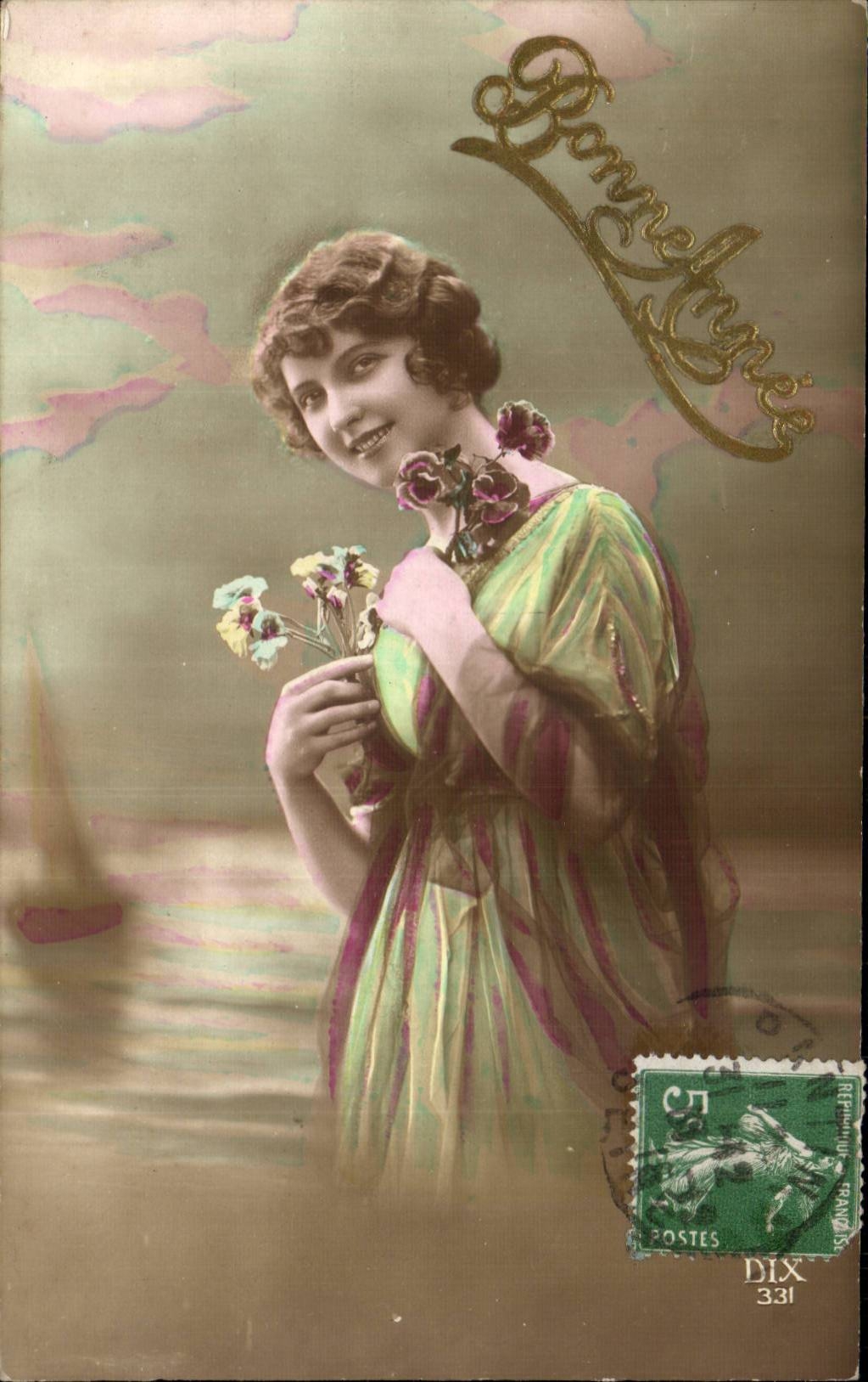 CPA Fantasy Woman Happy New Year