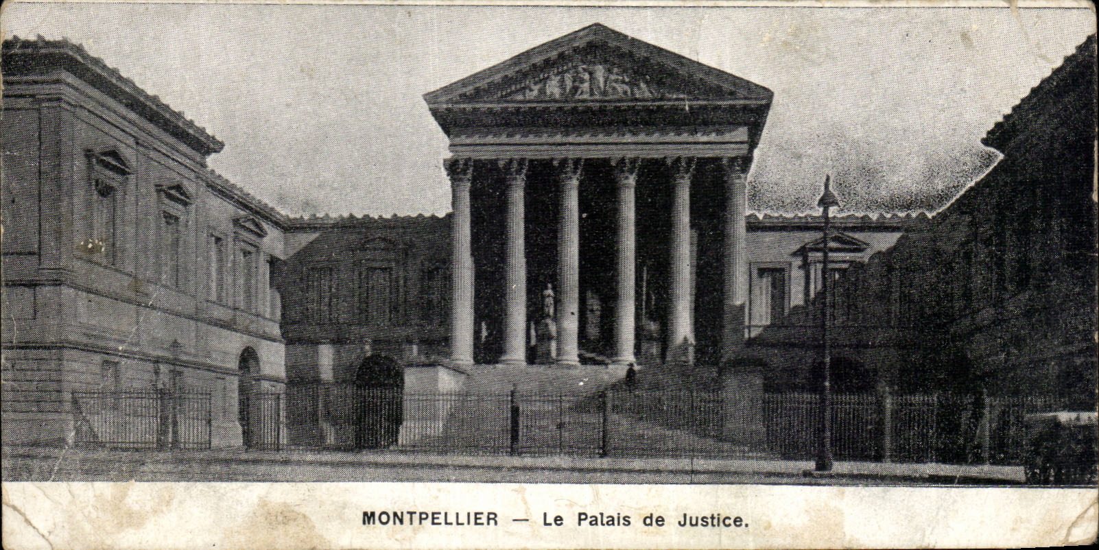 CPA Montpellier Le palais de justice