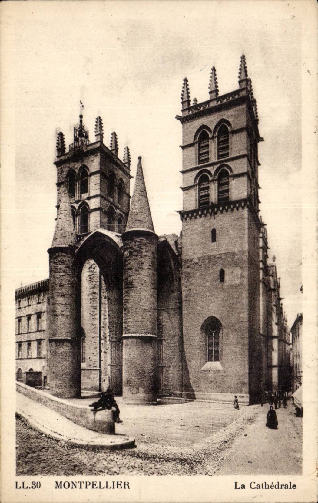 CPA Montpellier La cathedrale