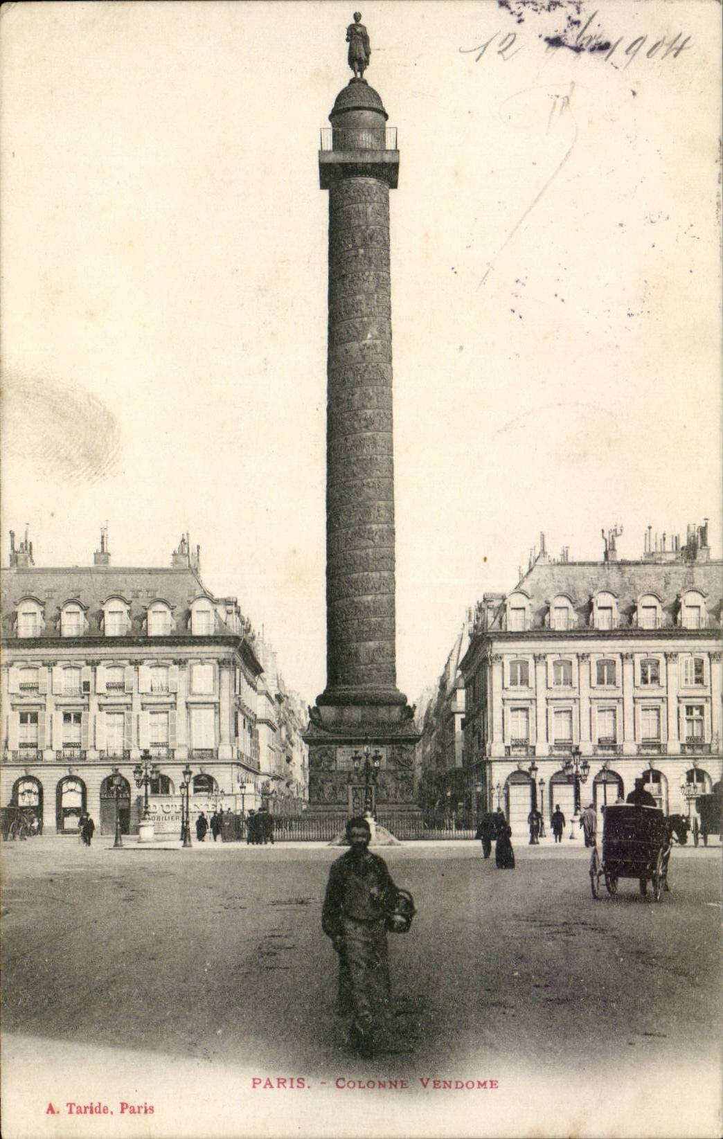 Paris CPA Vendome Column