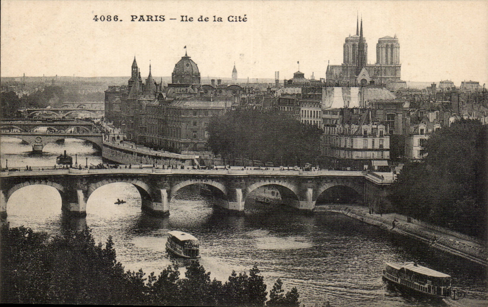 Paris CPA Ile de la Cite