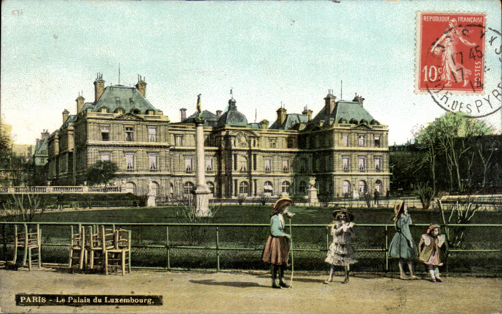 Paris CPA Palate of Luxembourg