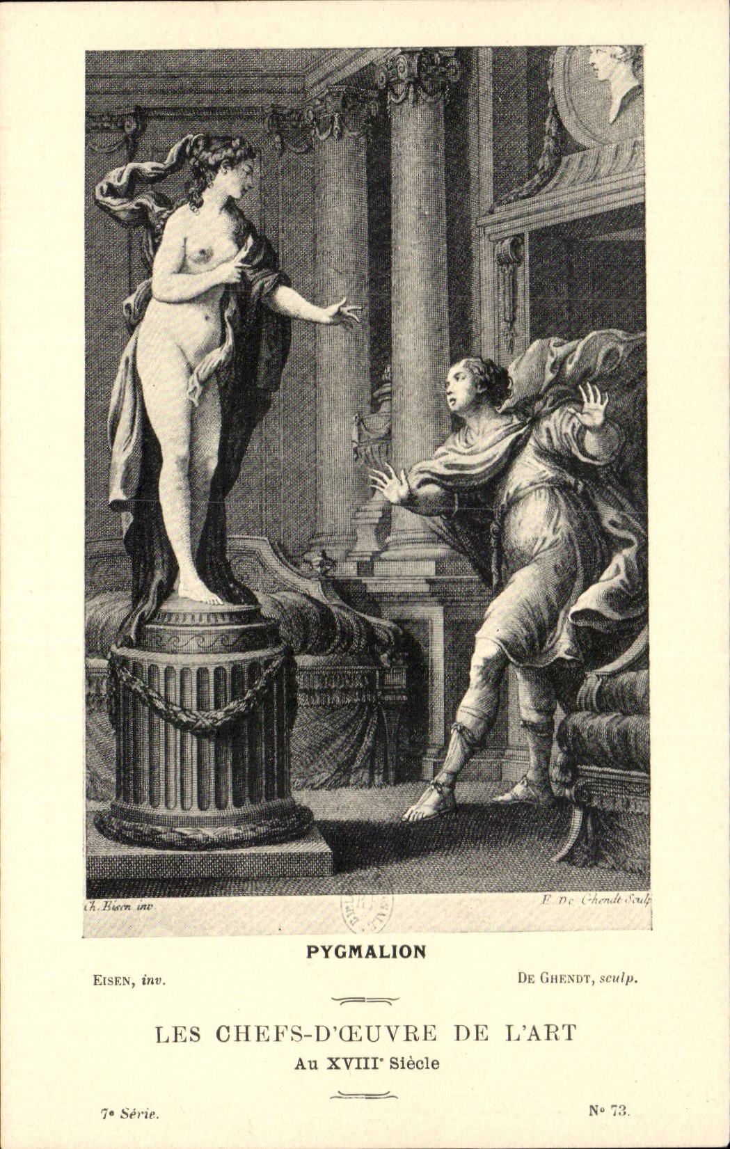 CPA Les chefs d'oeuvre de l'art Pygmalion Eisen Ghendt