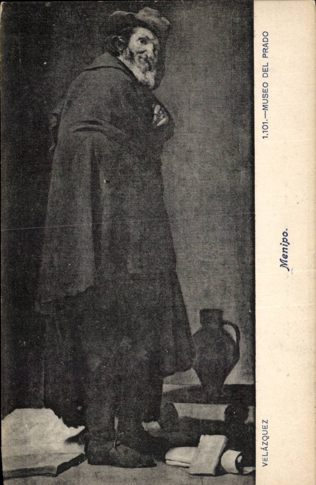CPA Museo de Prado Menipo Velazquez