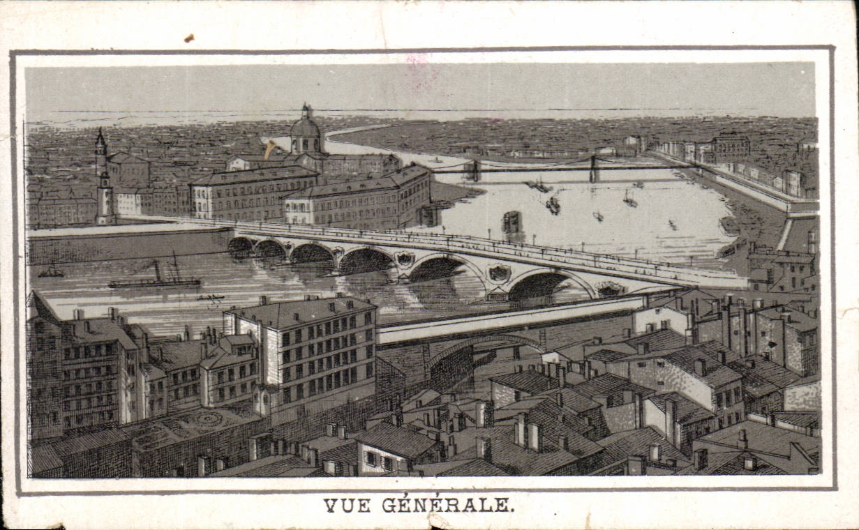 CPA Paris Vue generale