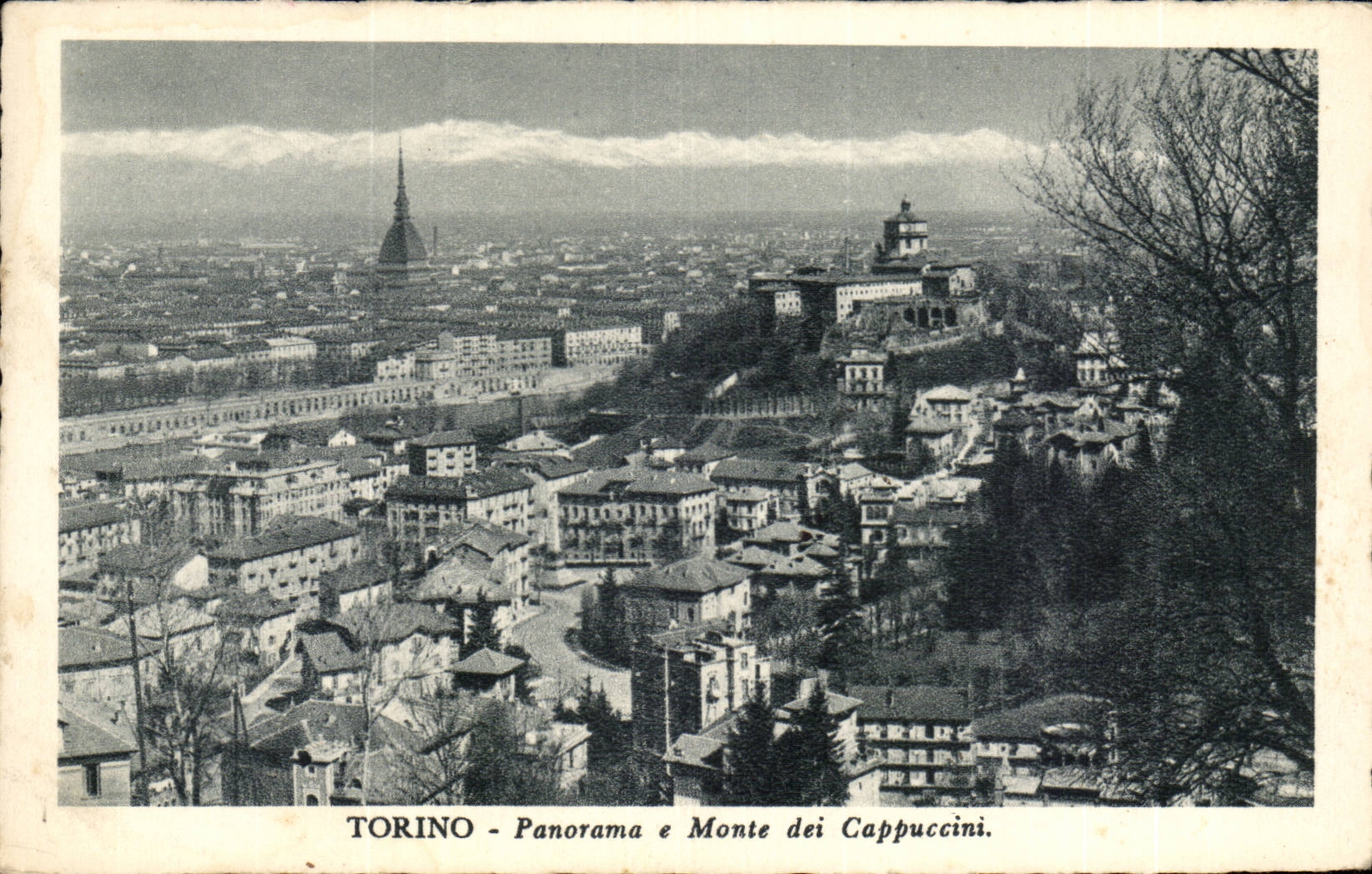 Italie Italia Torino Panorama e Monte dei CAppucin